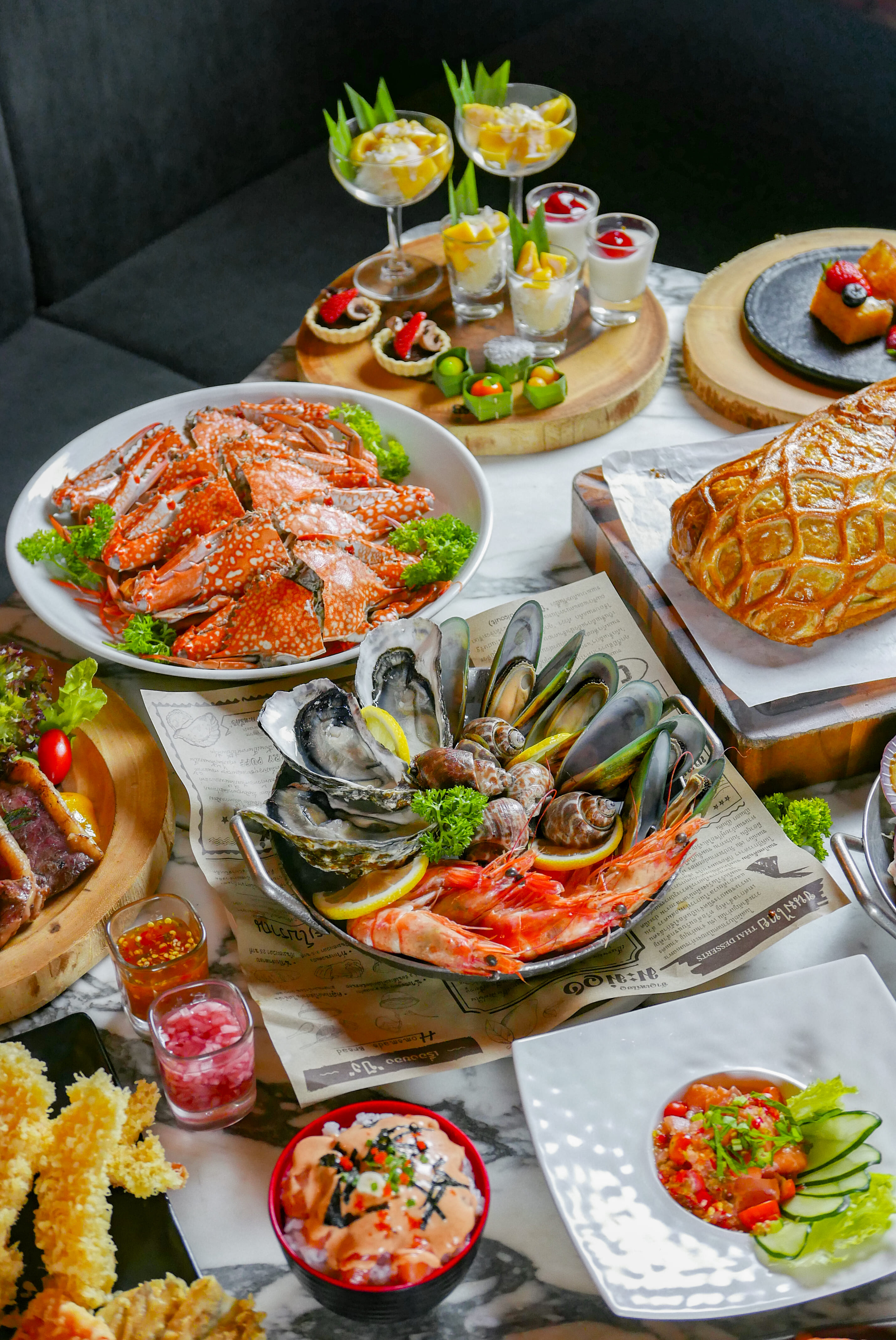 Atelier Restaurant at Hilton Bangkok Grande Asoke Christmas Eve Dinner Buffet - 24 December 2025 | 18.00 – 22.30