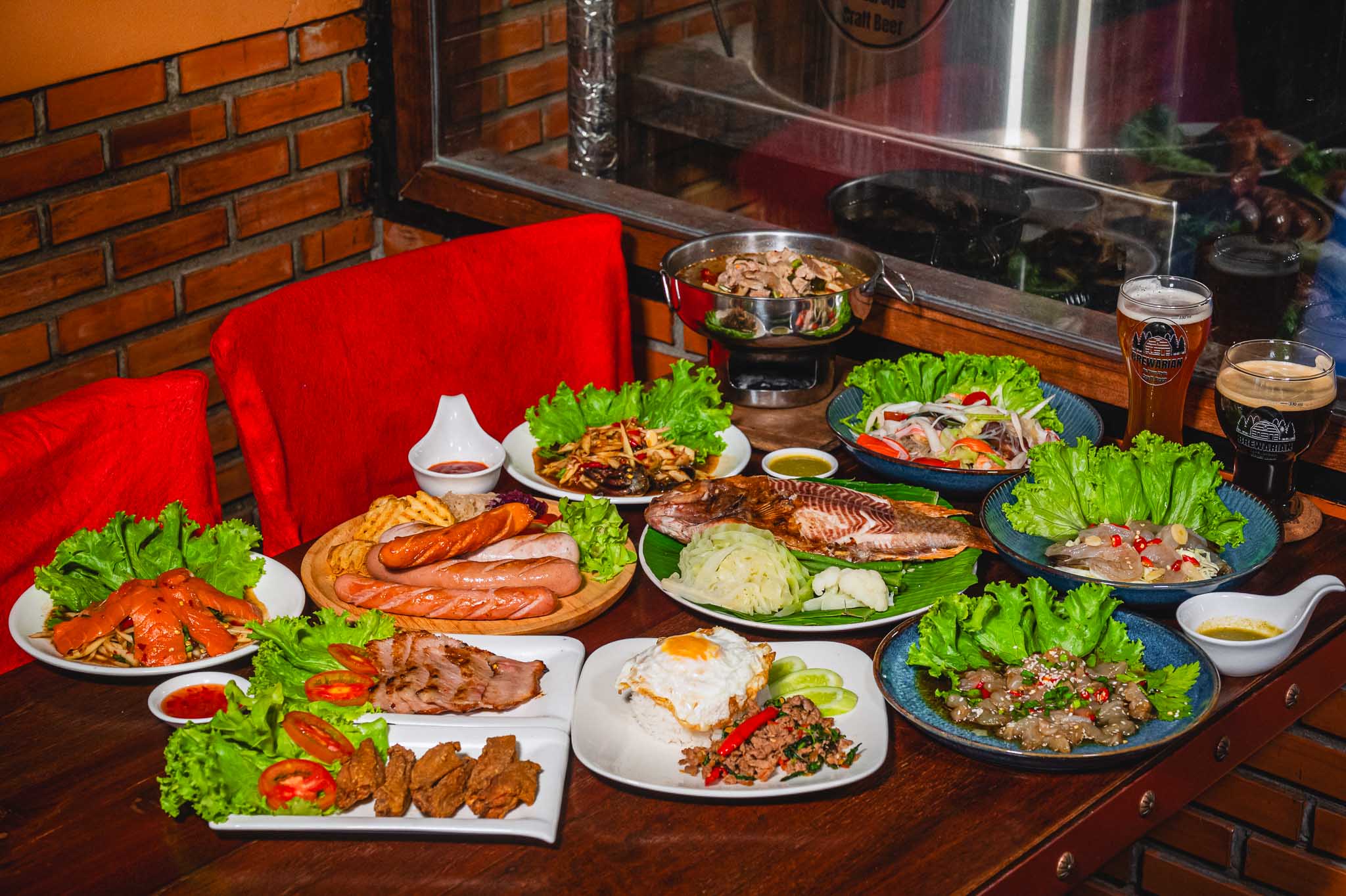 Brewarian (Craft Beer) Lunch Break Buffet - Inc. 1 mocktail