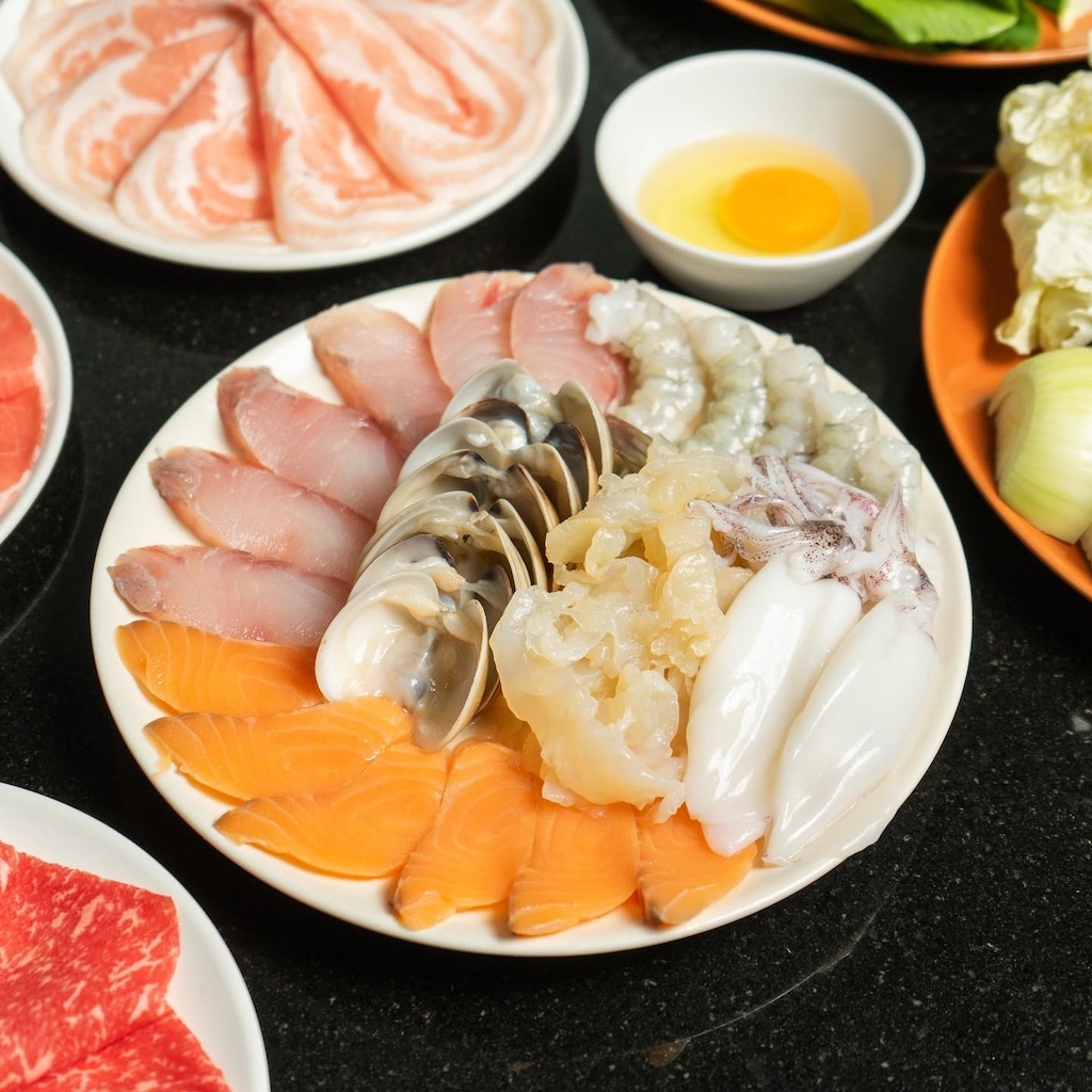 Shabu One Japanese Restaurant at The Nine Rama 9 Set B : All You Can Eat + Seafood