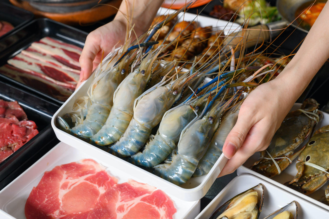 Bar BQ Resort Bangna  Standard Buffet with Free Grilled Shrimp