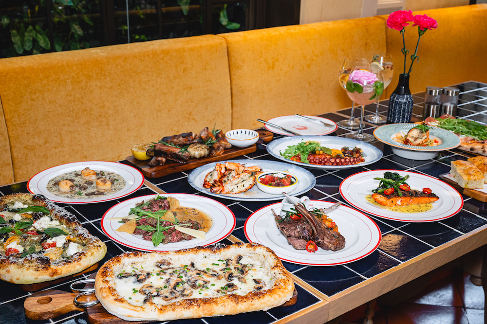 Mimosa Modern Italian Restaurant DIY Mimosa Mediterranean Dinner Set