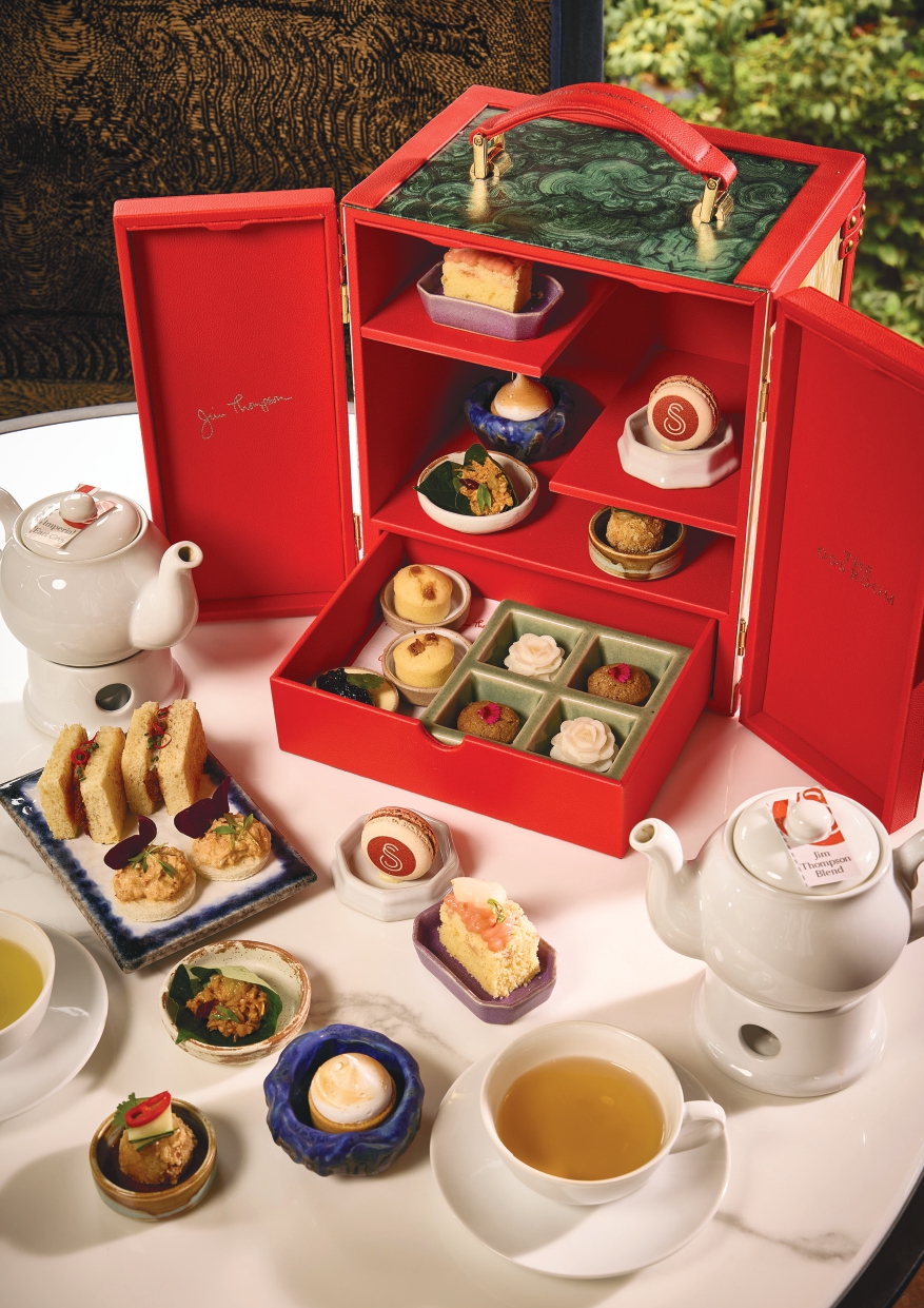 The O.S.S by Jim Thompson Mystery box ( afternoon tea set for 3-4 pax)