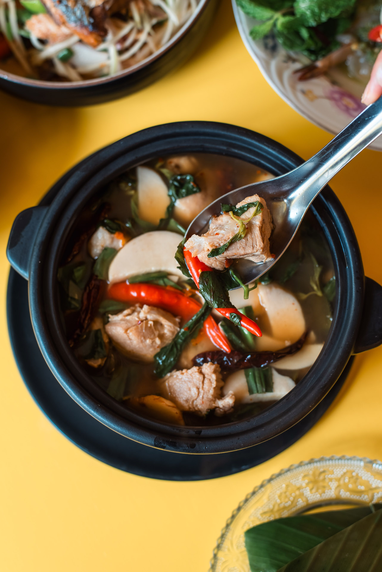 Somtum Der Tha Tien  Lunch Set for 3 People