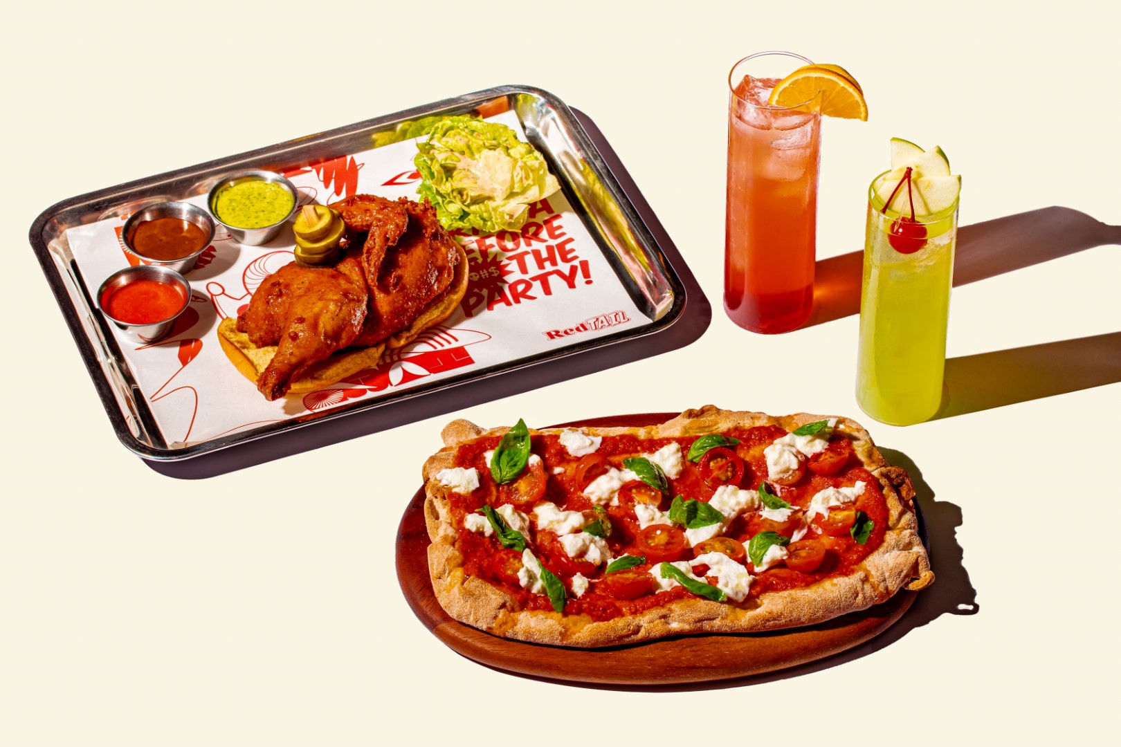 RedTail Bar by Zouk  Sip & Dine for 2 People (4 Drinks)