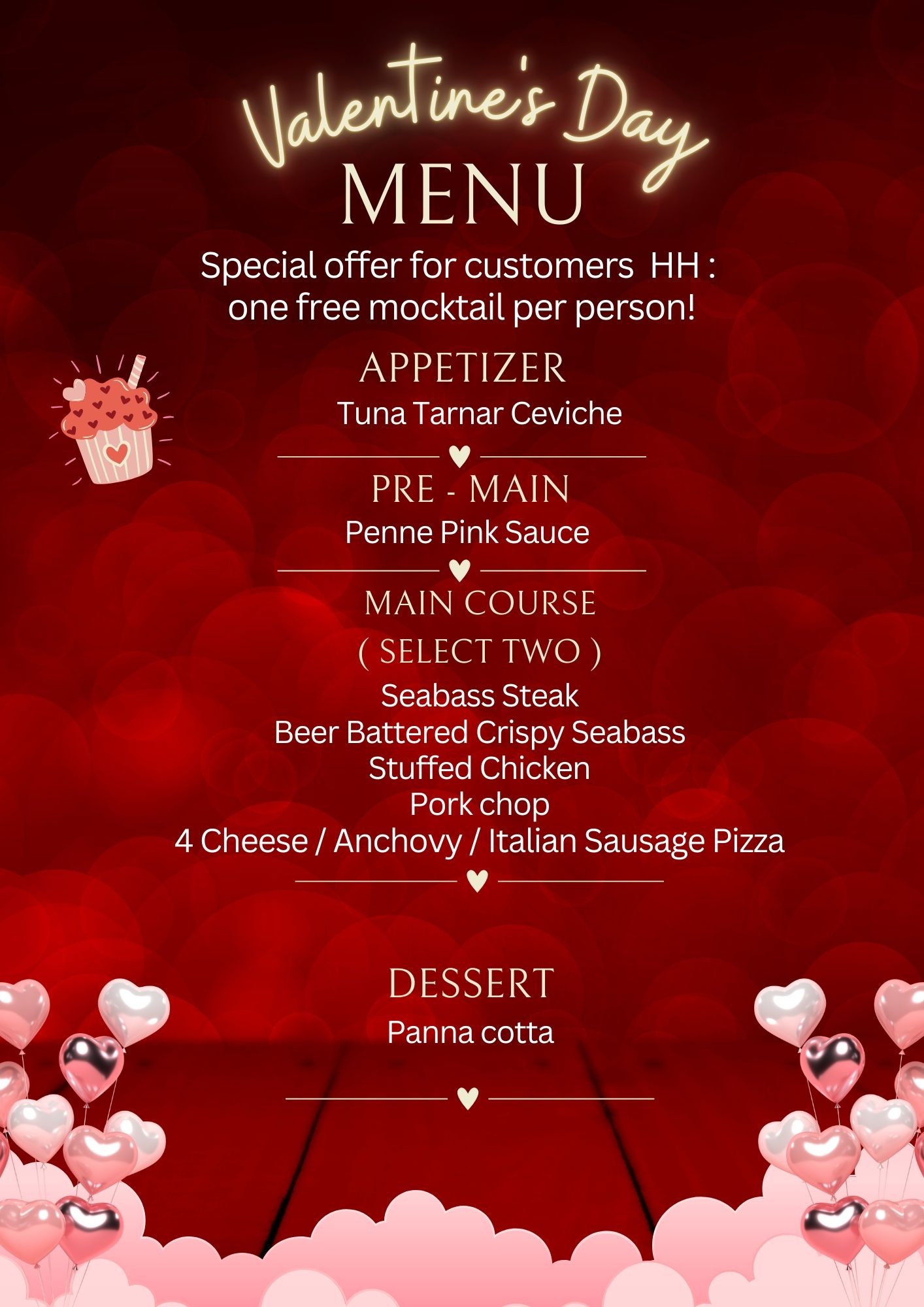Tunu Tarnar Romantic Set for 2 People
