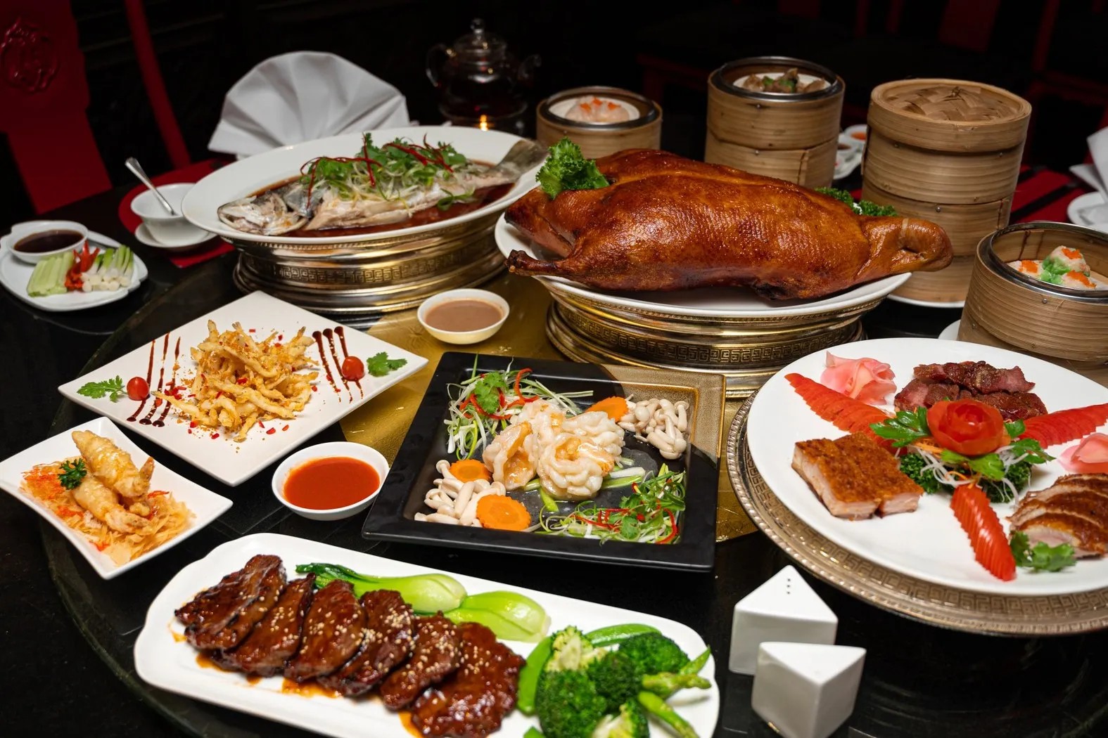 ร้านอาหาร ซุย เซียน โรงแรมแลนด์มาร์ค GOOD FOR FAMILY dinner for 10 persons