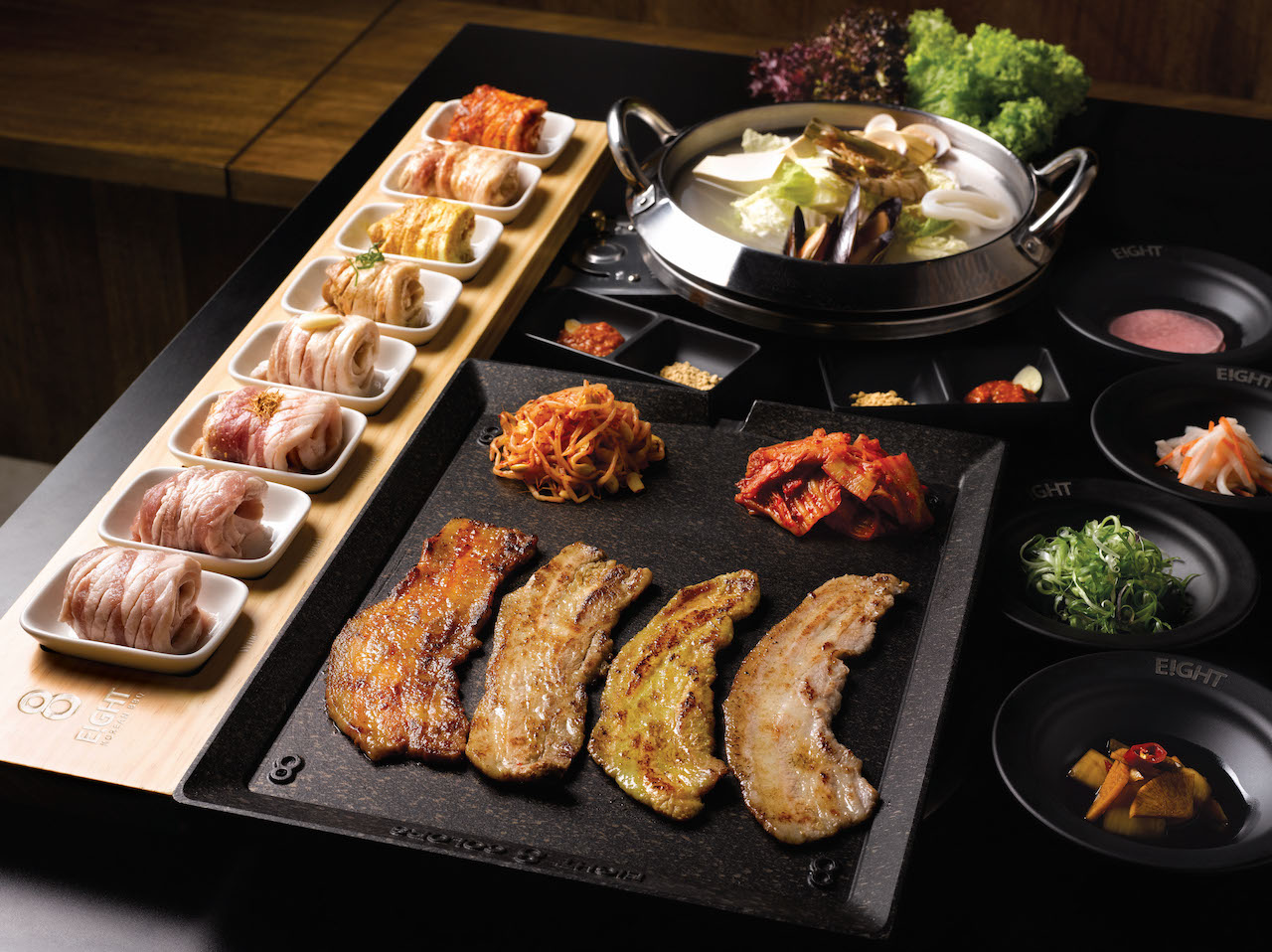 8 Korean BBQ at Shaw Centre Sharing Set for 4 People (Sat-Sun) 