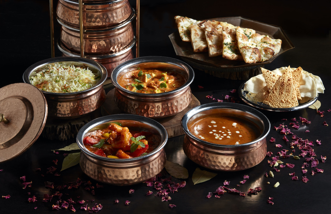 Tiffin Room at Raffles Hotel Singapore Mera Royal Dabba Experience - Vegetarian