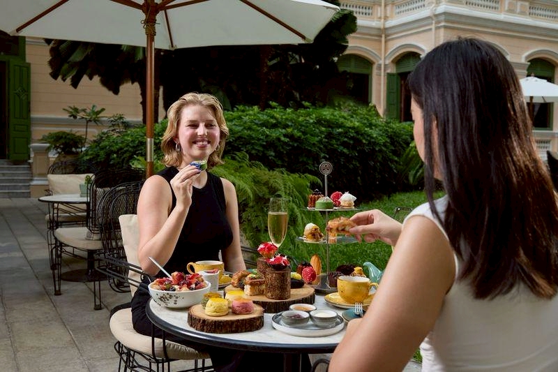 Paii at The House on Sathorn Afternoon Tea Inc. 1 Bottle of Wine