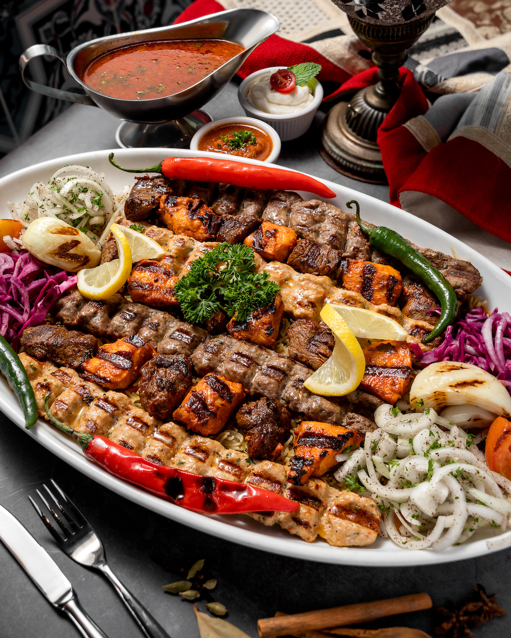 Grand Konak Turkish and Lebanese Restaurant Sharing Set for 4 people
