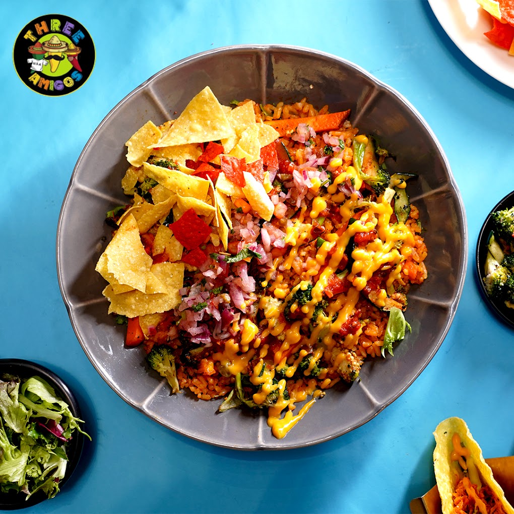 Three Amigos Mexican and Indian Cuisine Sharing Set for 3 People 