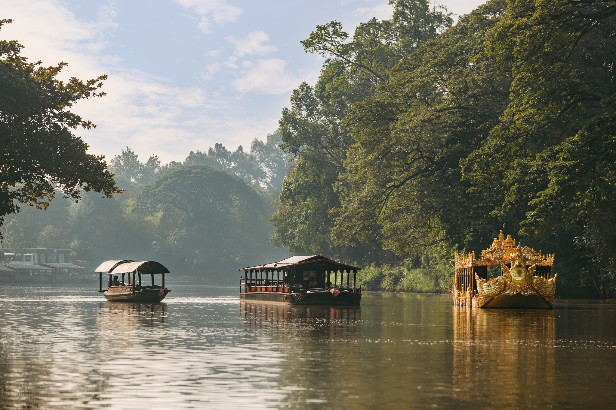 JAO Ping River Cruise at Anantara Chiang Mai Resort The Consul’s Afternoon Tea Cruise for 2 People (Nam Jit River Cruise)