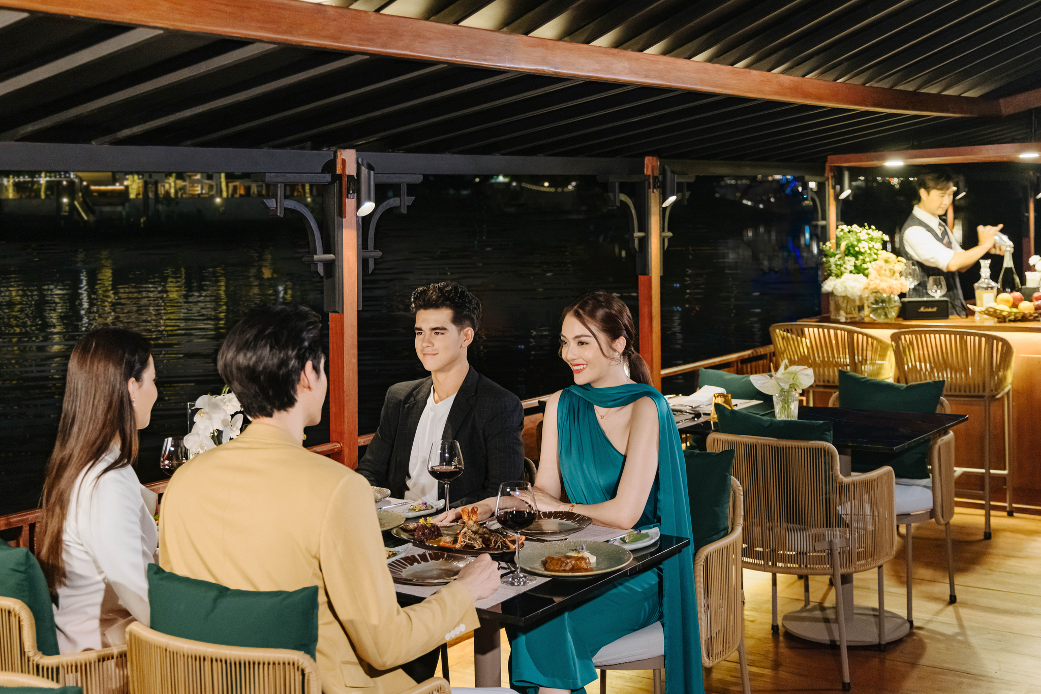 JAO Ping River Cruise at Anantara Chiang Mai Resort Sunset Cruise: Set B for 1 Person (Nam Jit River Cruise)