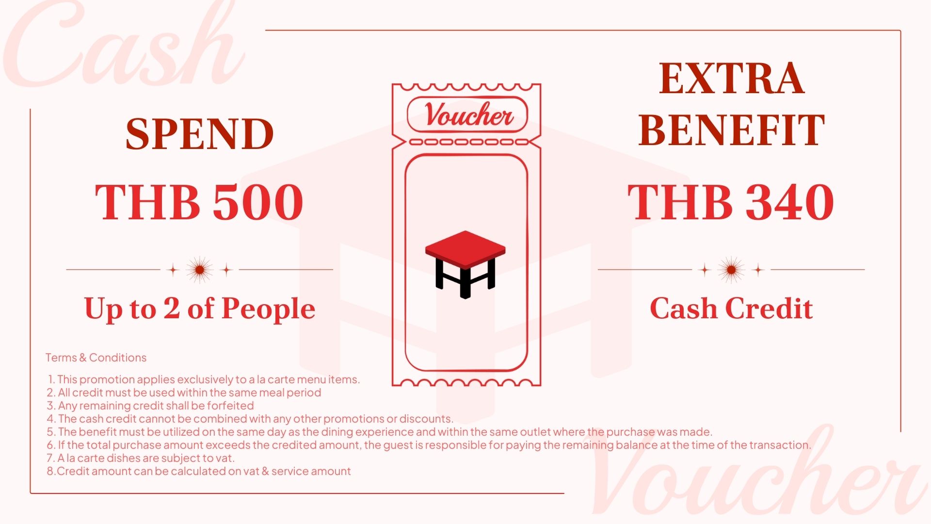 The Siam Tea Room (Asiatique the Riverfront Branch) Spend 500 Baht and get Extra Credit 340 baht for 2 Person