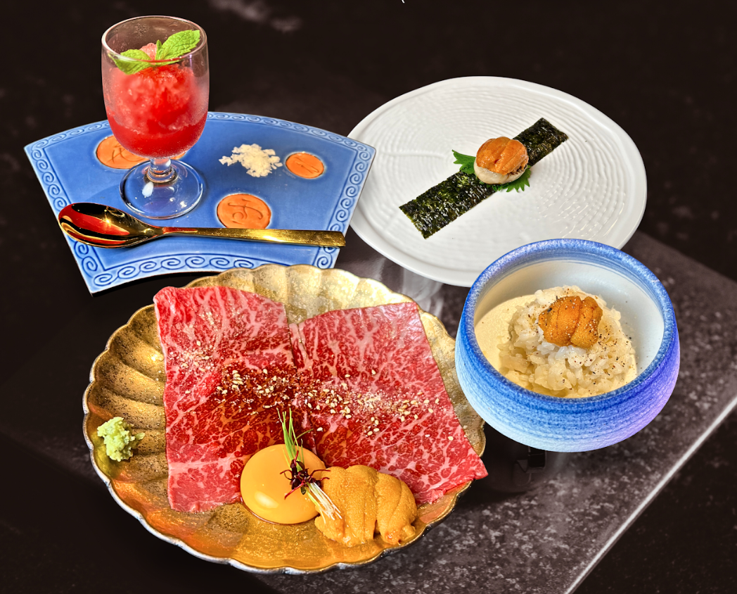 Morita UNIGORO  Lunch Course