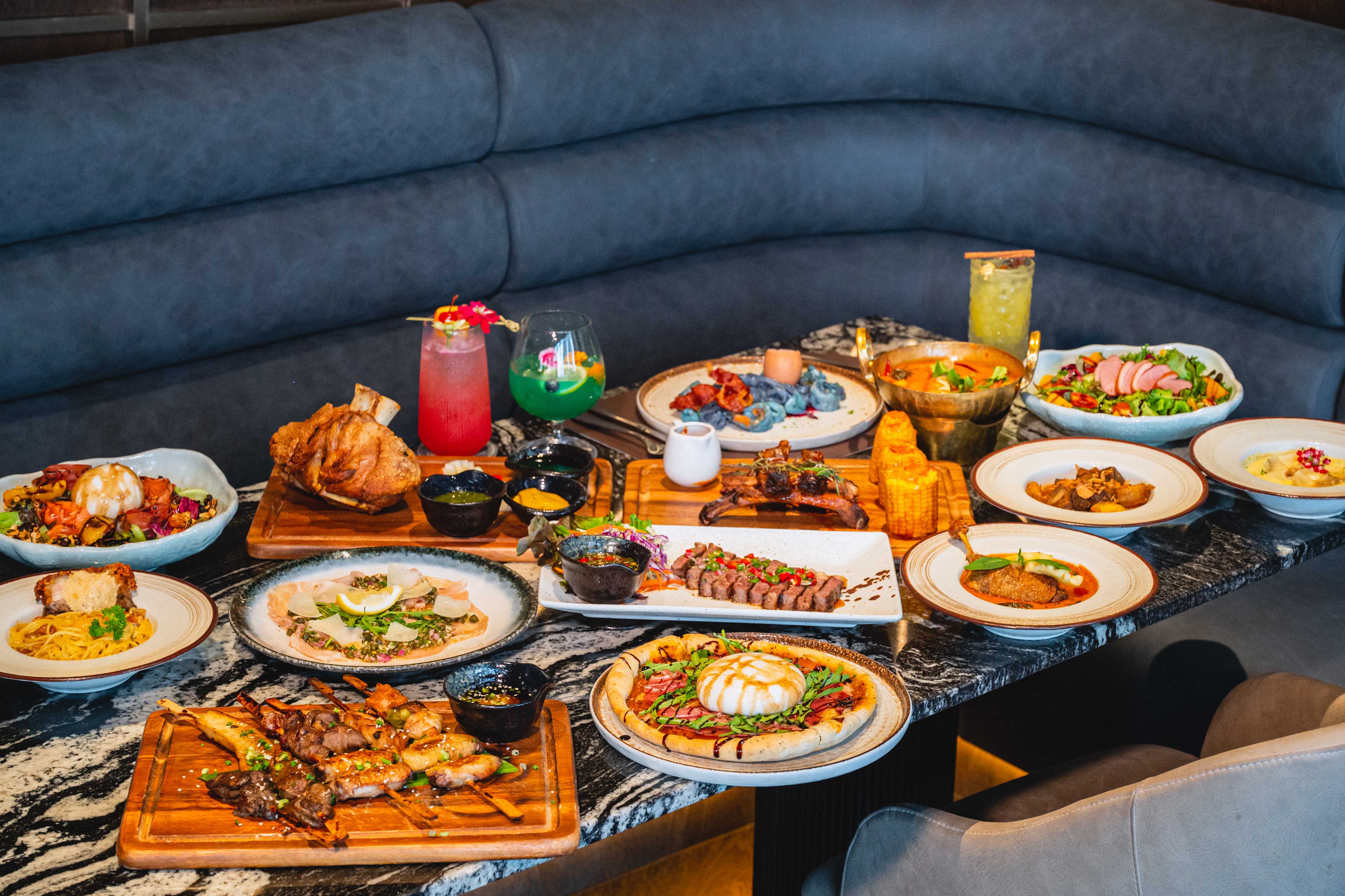 Glare Eatery & Bar Premium Couple's Course Set Dinner for 2 People