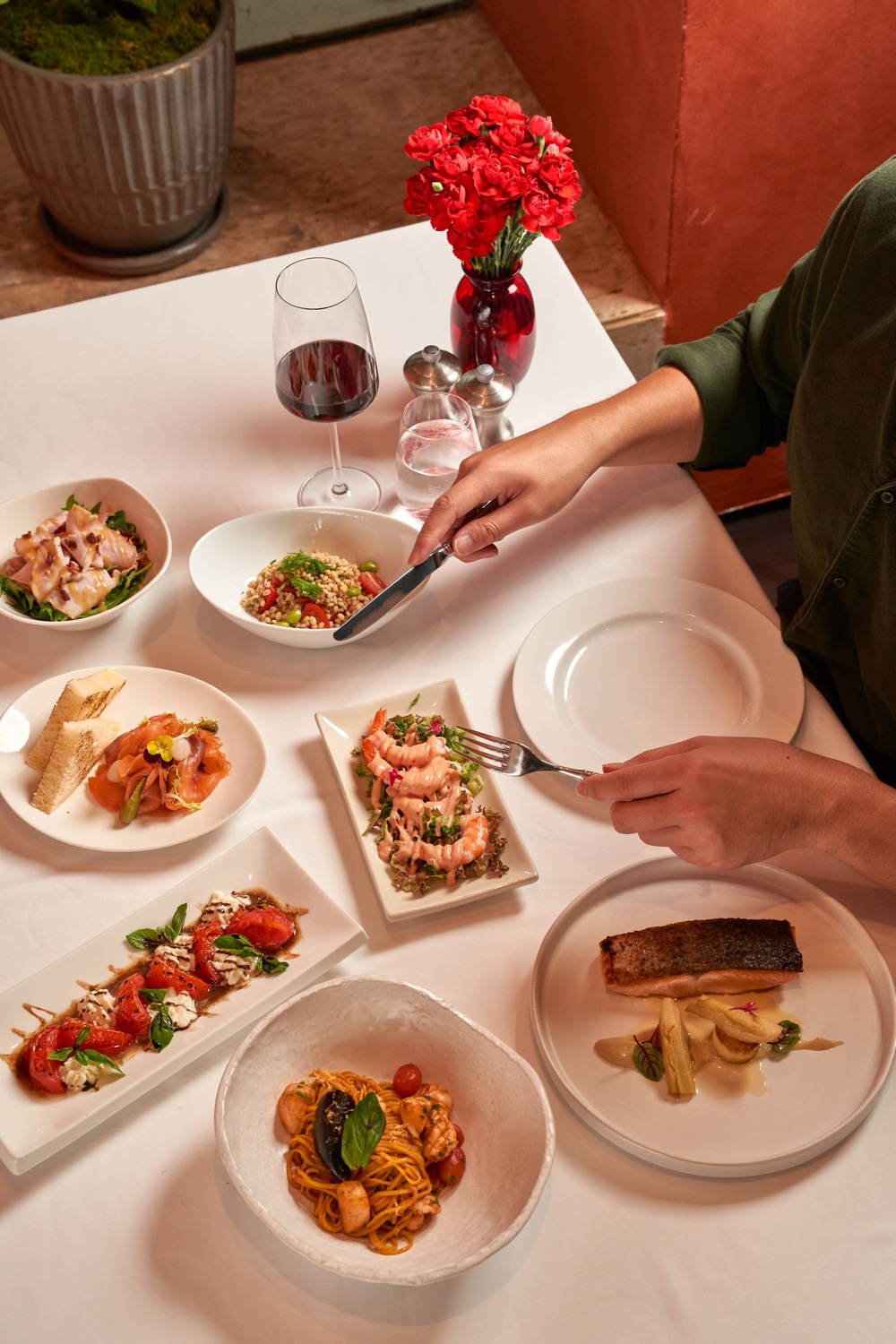Biscotti Anantara Siam Bangkok Hotel 3 Courses Lunch Set for 1 Person