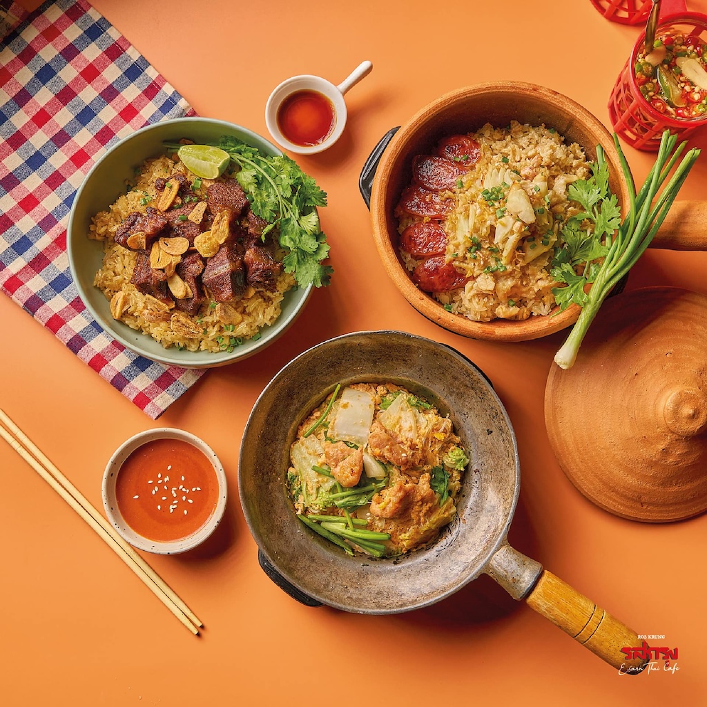 Ros Krung Esarn Thai Cafe Sharing Set for 2 People
