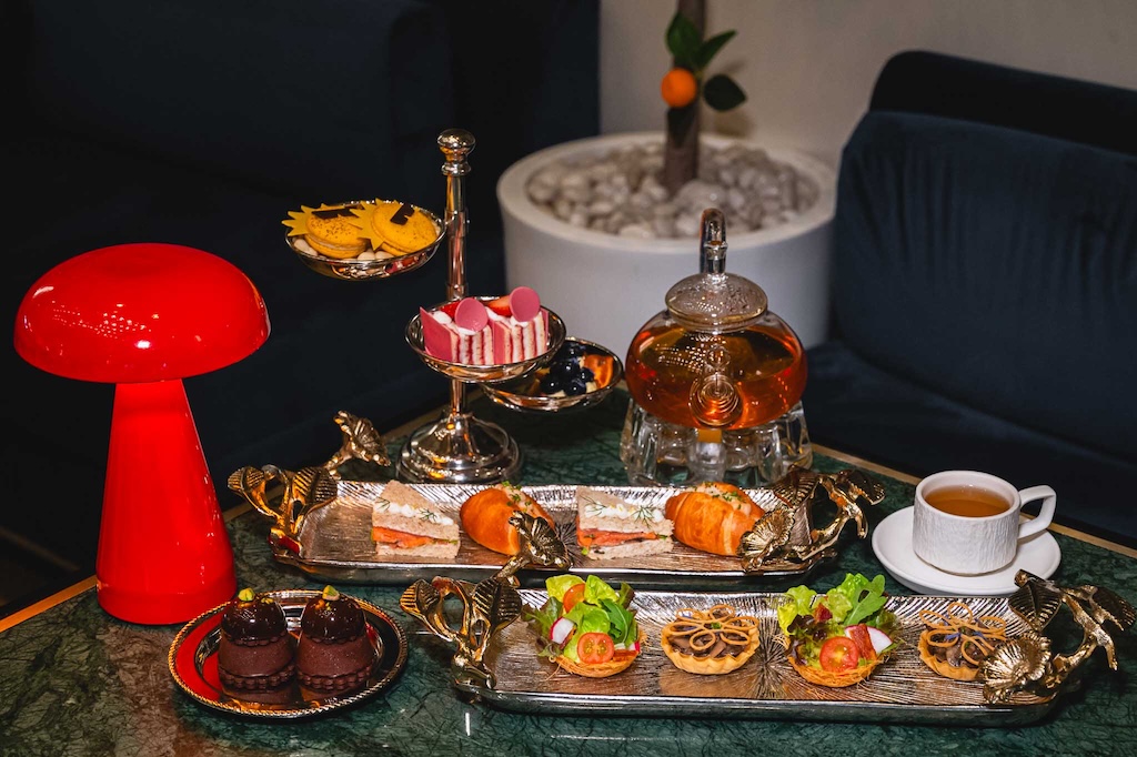 Saruda Finest Pastry Bangkok Afternoon Tea Set for 2 People