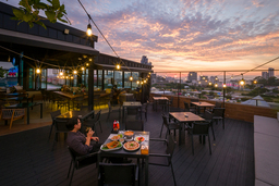 Indigo Rooftop Bar (Pattaya) Sip & Dine for 2 People