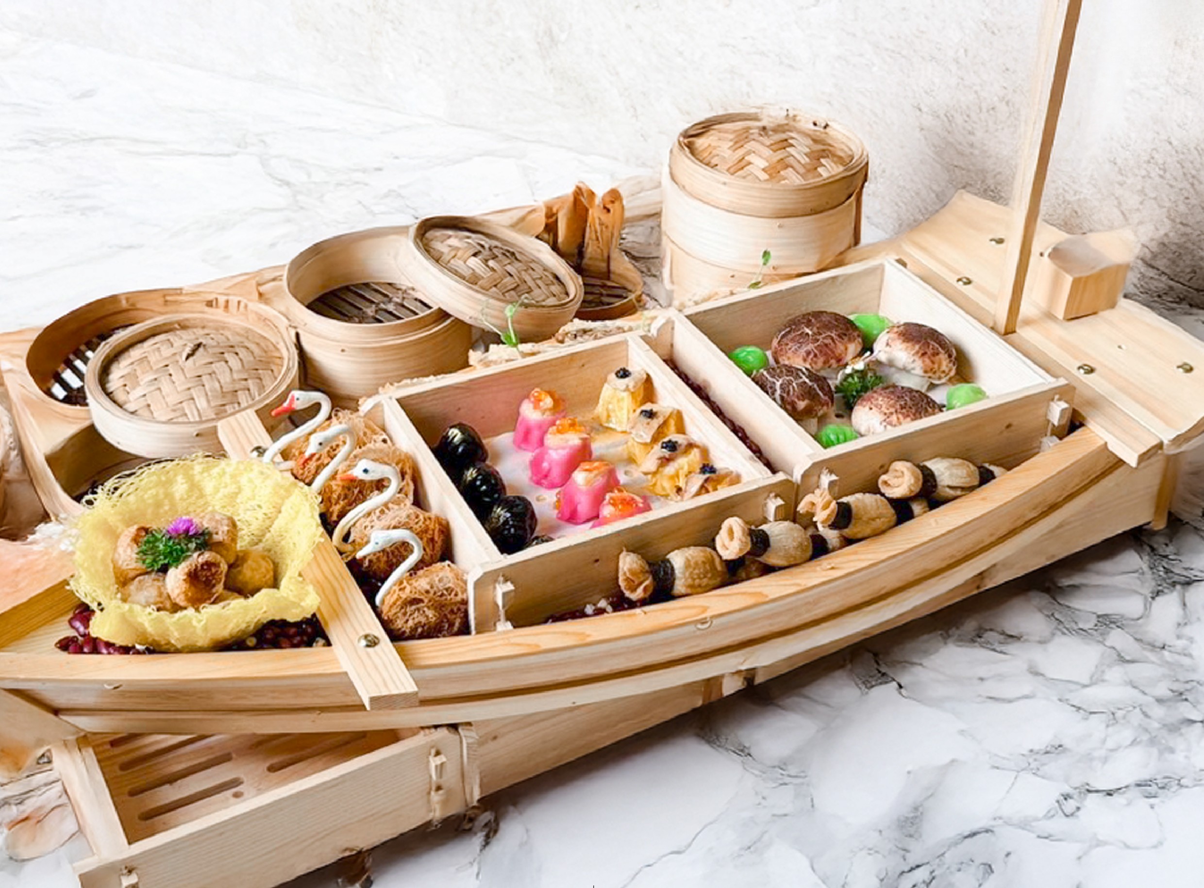 China Table Radisson Blu Plaza Bangkok (Everyday) Dim Sum Boat