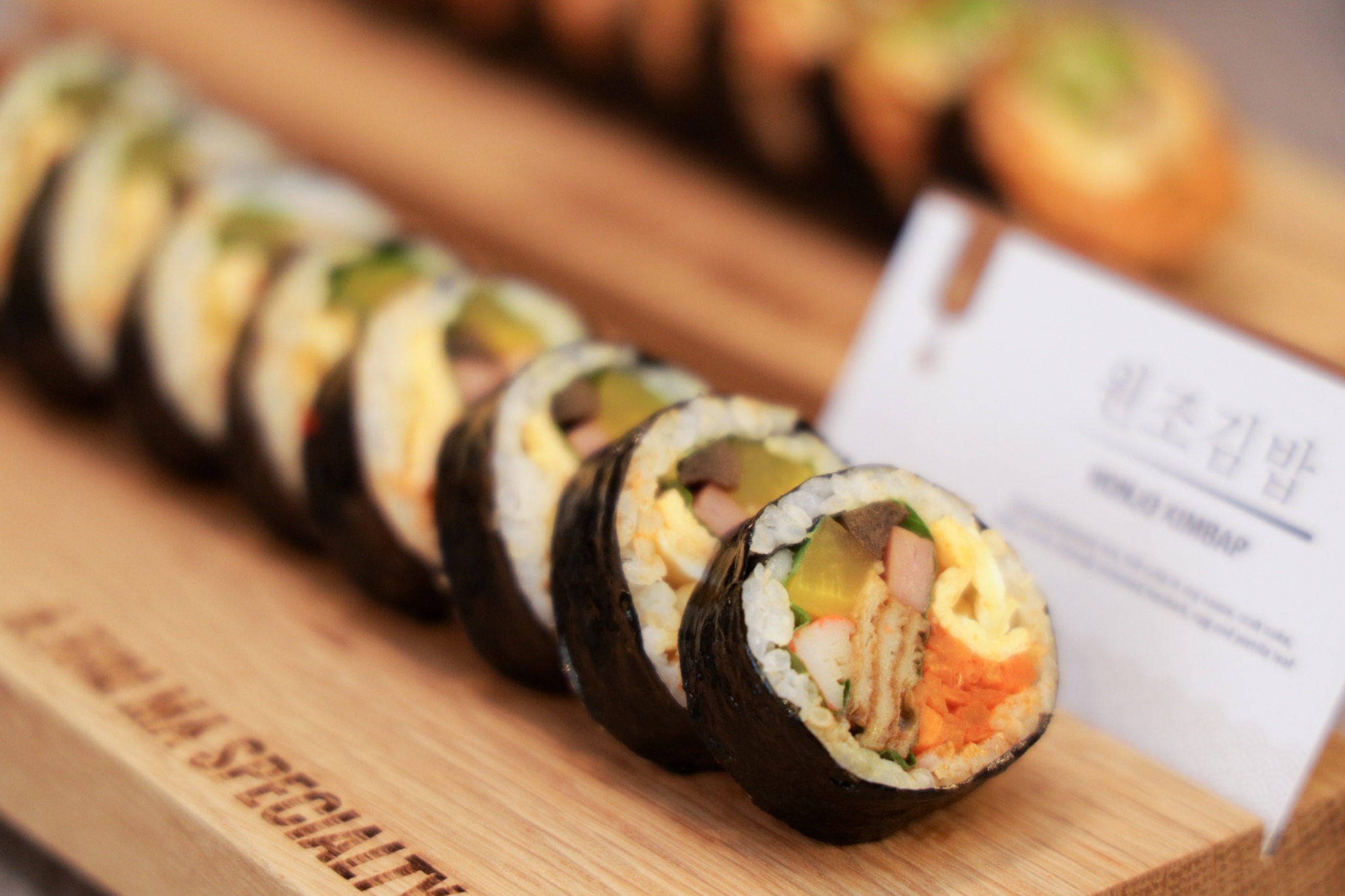 A JUM MA Specialty Kimbap Sharing Set for 2 People