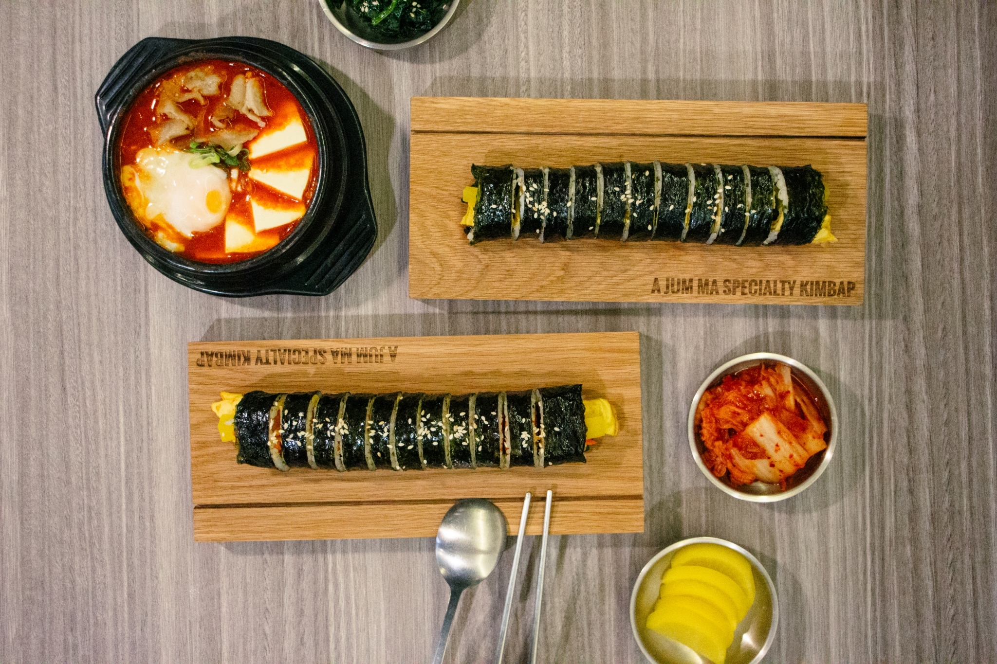 A JUM MA Specialty Kimbap Sharing Set for 3 People