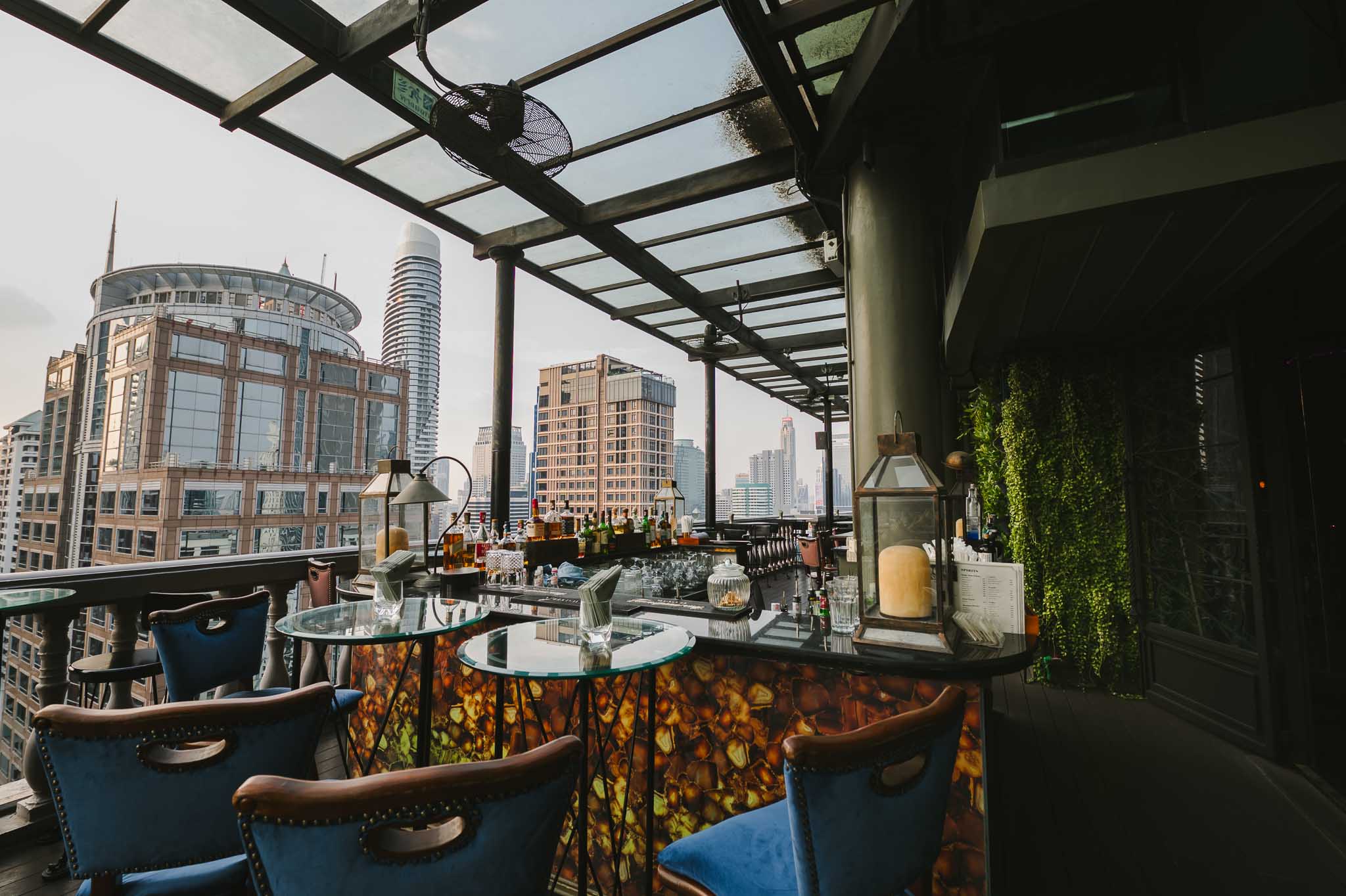 The Speakeasy Rooftop Bar Bangkok Romantic Dinner Set — 5 Courses with 2 Mocktail for 2 People
