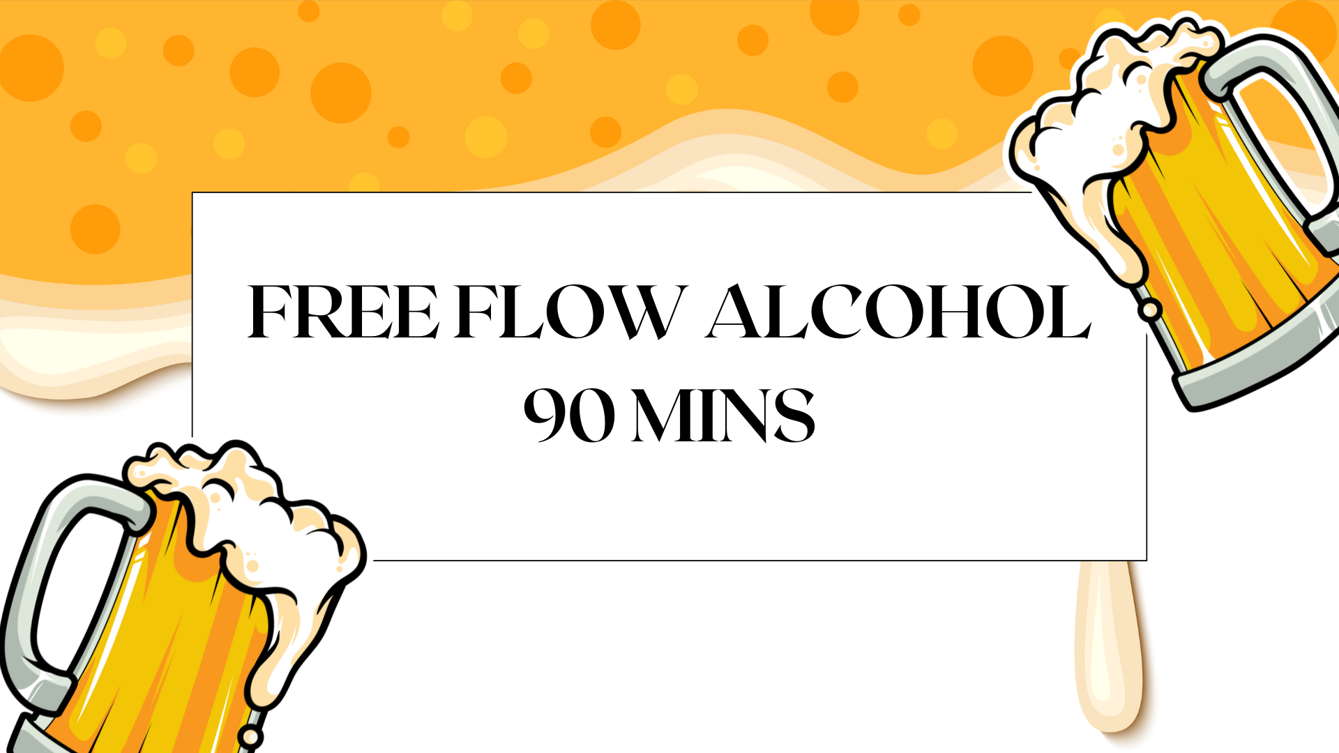  Ninja Izakaya Free Flow Alcohol (90 mins)