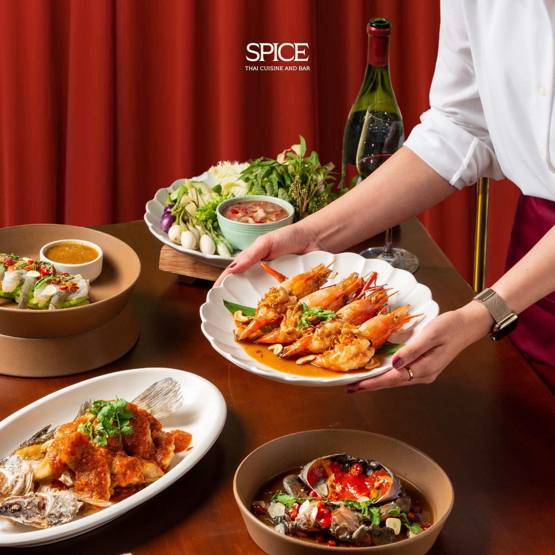 SPICE Thai Cuisine and Bar  Sharing Set for 3 People