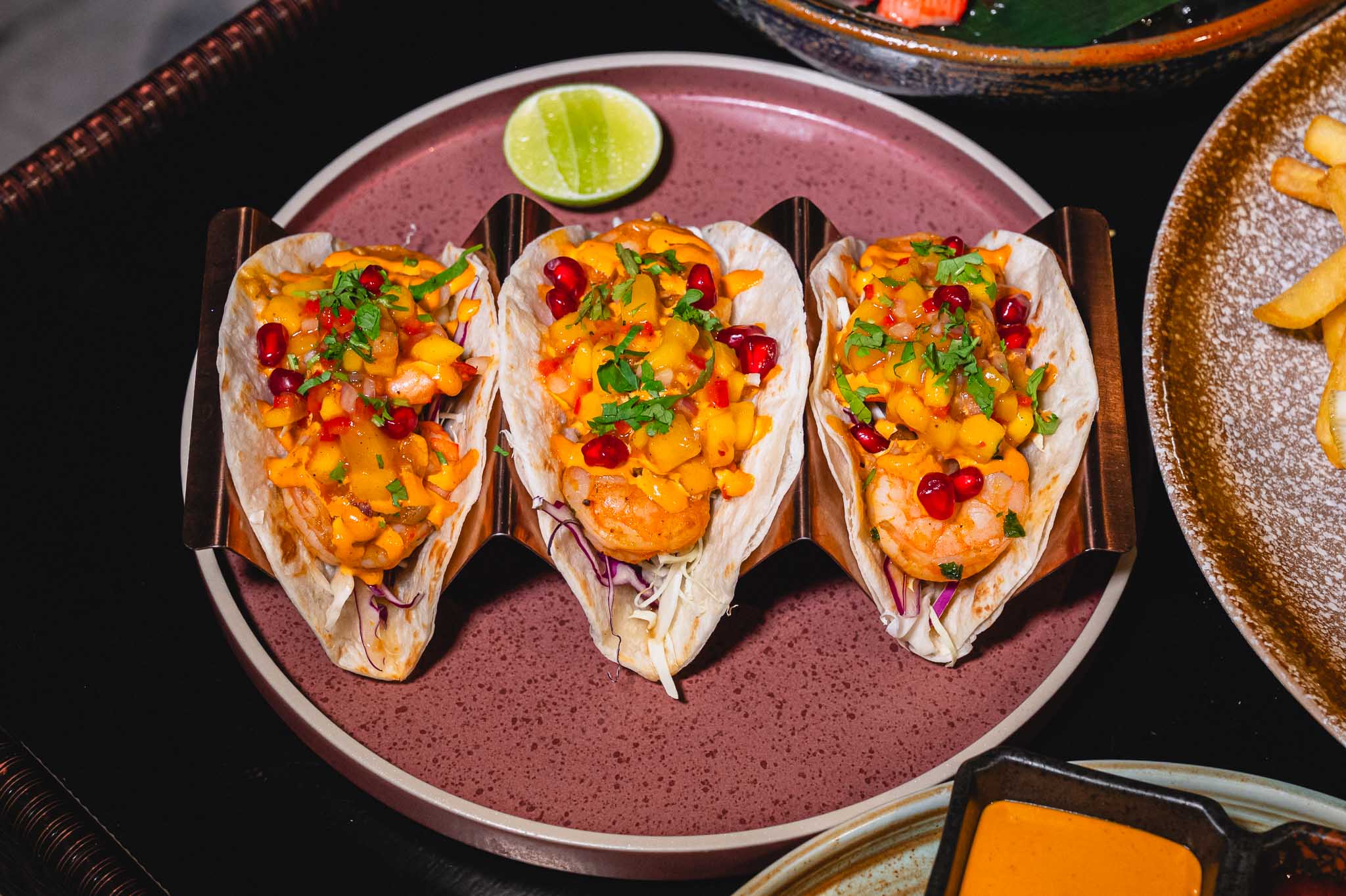 Taco Hachi At TRIBE Bangkok Hotel Taco Hachi | 2 Dishes with Free Flow Cocktails / Beer / Mocktails / Soft Drinks (90 Mins)