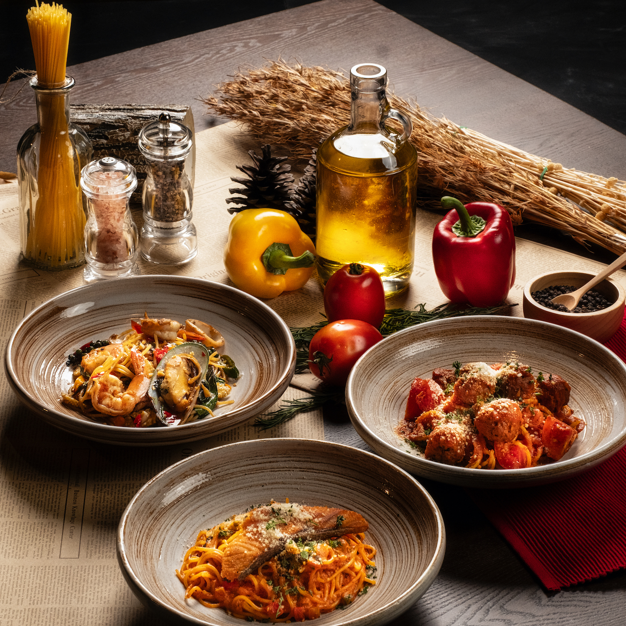 The Factory Corner Sharing Set for 3 People