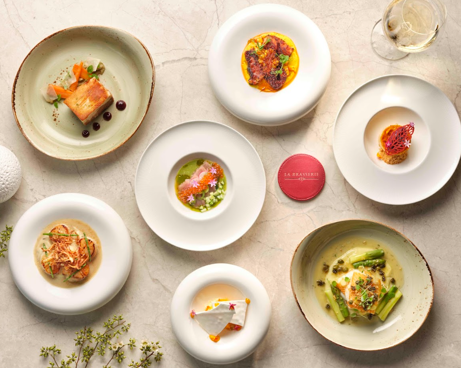 La Brasserie At The Fullerton Bay Hotel Singapore Chef Tasting Dinner 4 Course