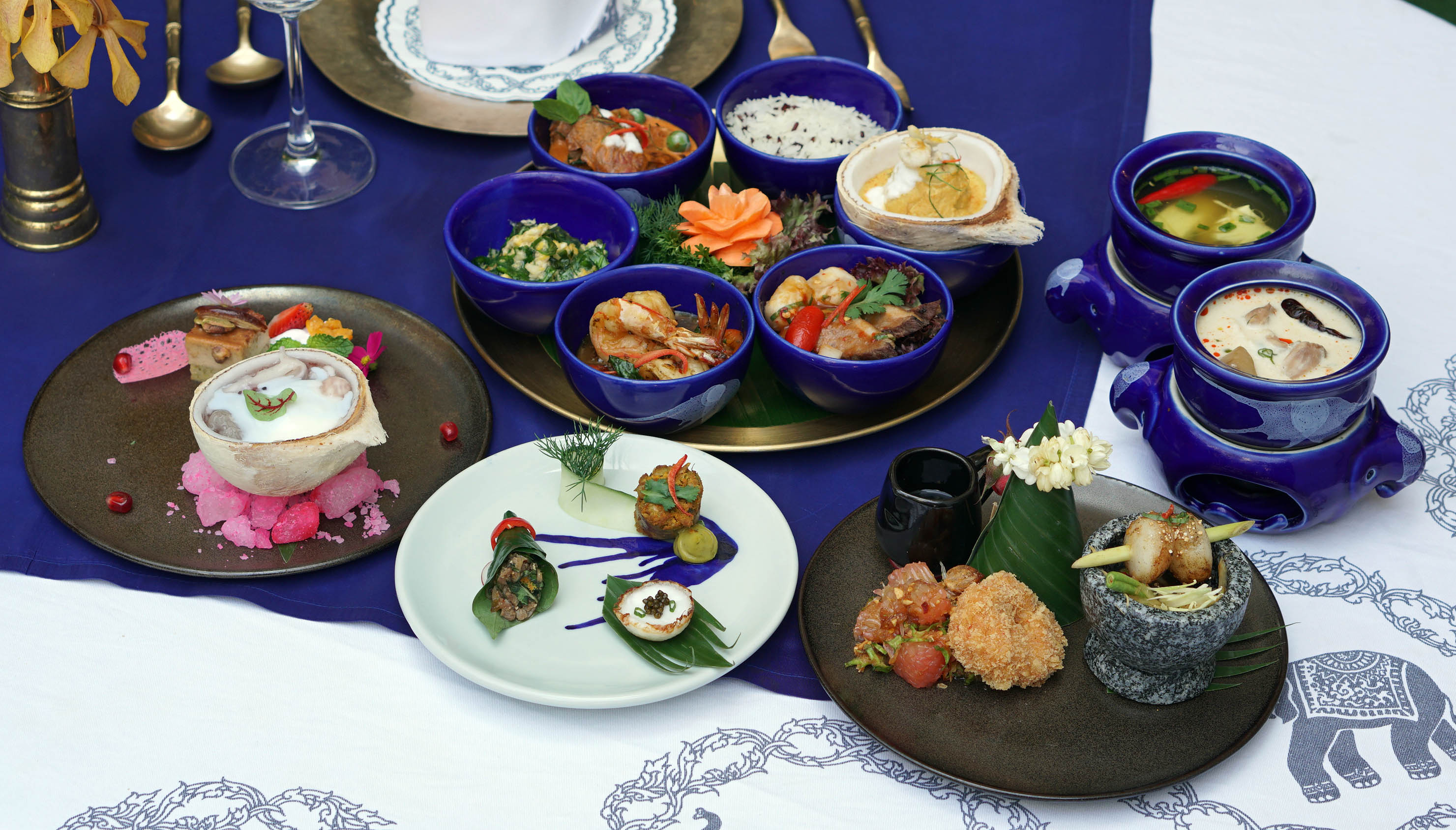 Blue Elephant Sukhumvit Heritage Set Menu
