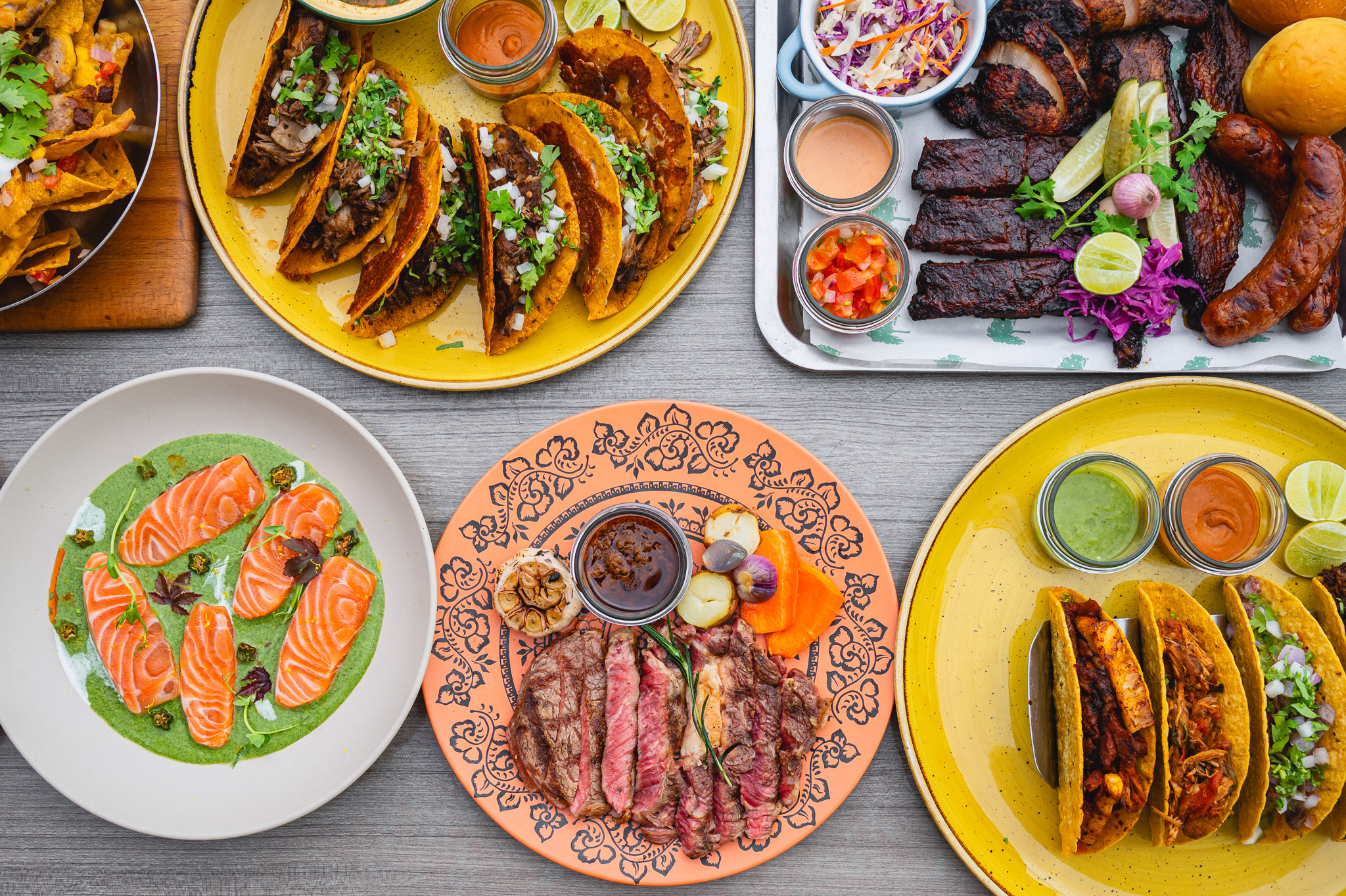 Bar Yard at Kimpton Maa-Lai Bangkok Good Times Dry : 2 Dishes with 2 Non-Alcohol for 1 Person