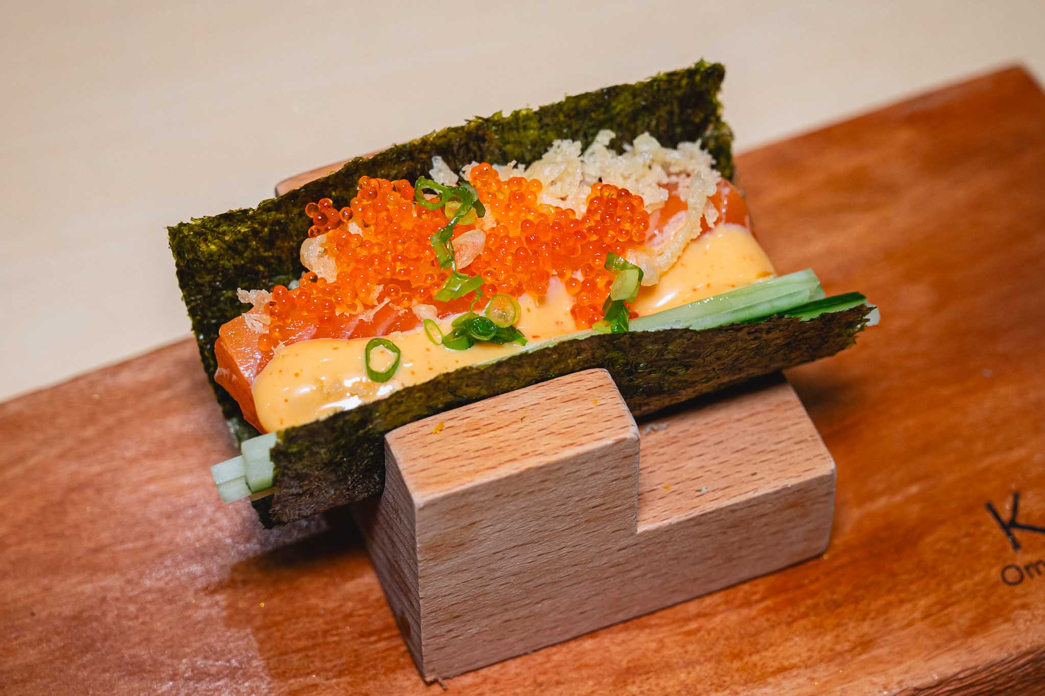 Koko Japanese Omakase  Hand Roll 7 Course