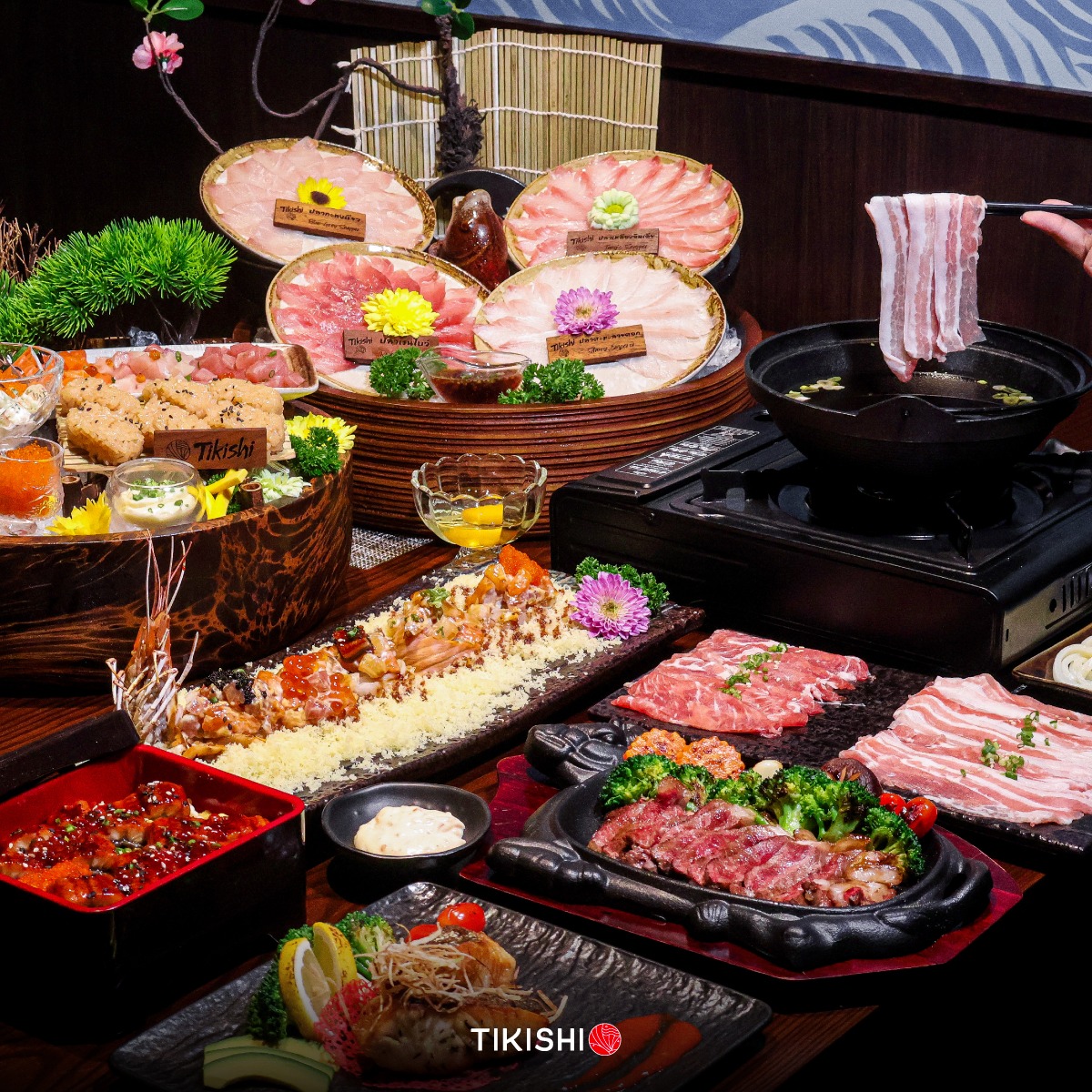 ทิคิชิ สุขสวัสดิ์ Sharing Set for 4 People