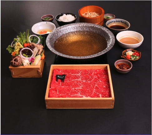 Nabezo Premium X-Wagyu Japanese F1 Beef (Lean Meat) Set for 1 Person