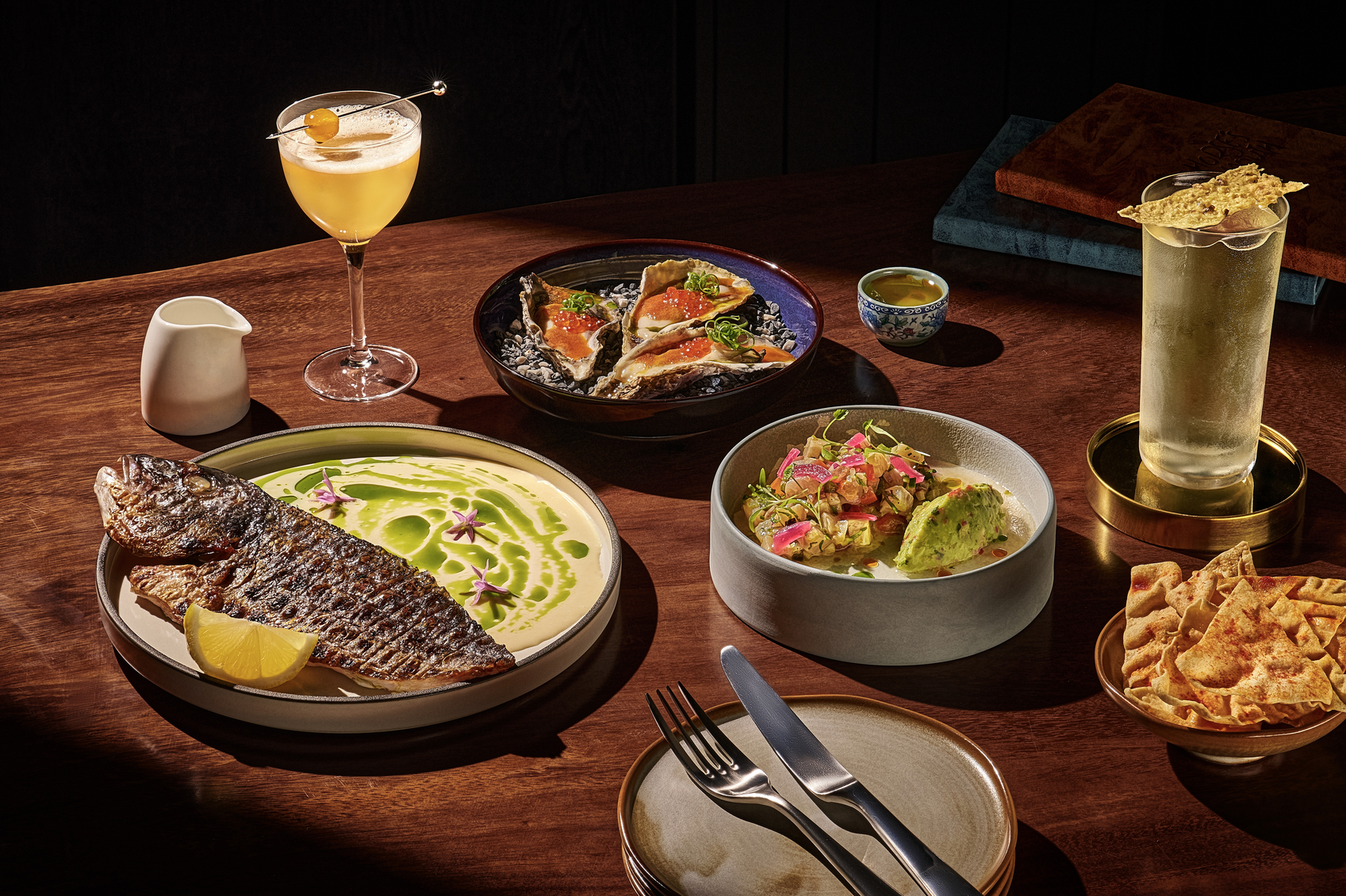 The Horse's Mouth Sip & Dine for 2 People	