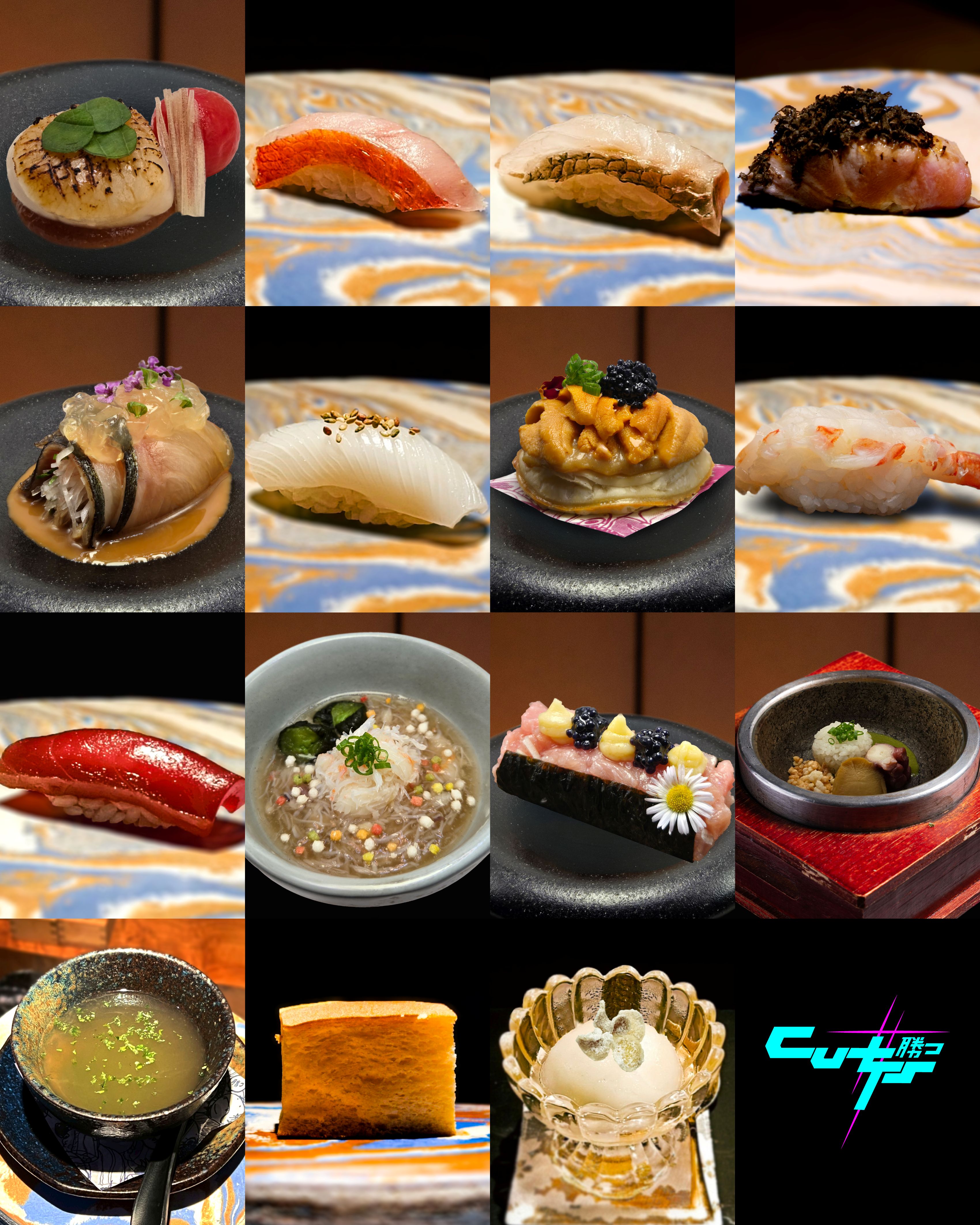 CUTTS Thonglor Omakase CUTTS Signature Omakase 15-Courses