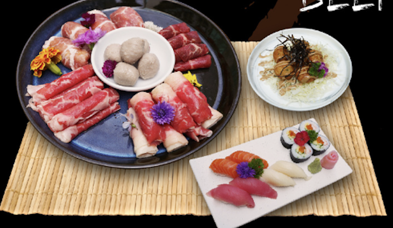 Radius Restaurant at Cape Dara Resort (Pattaya) Shabu Beef Set for 3-4 People