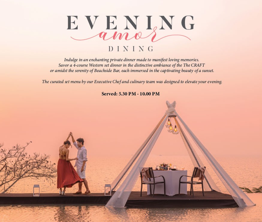 ZILA STREET BISTRO & BAR @MASON Evening Amor Dining for a Couple (Book 1 Day in Advance)