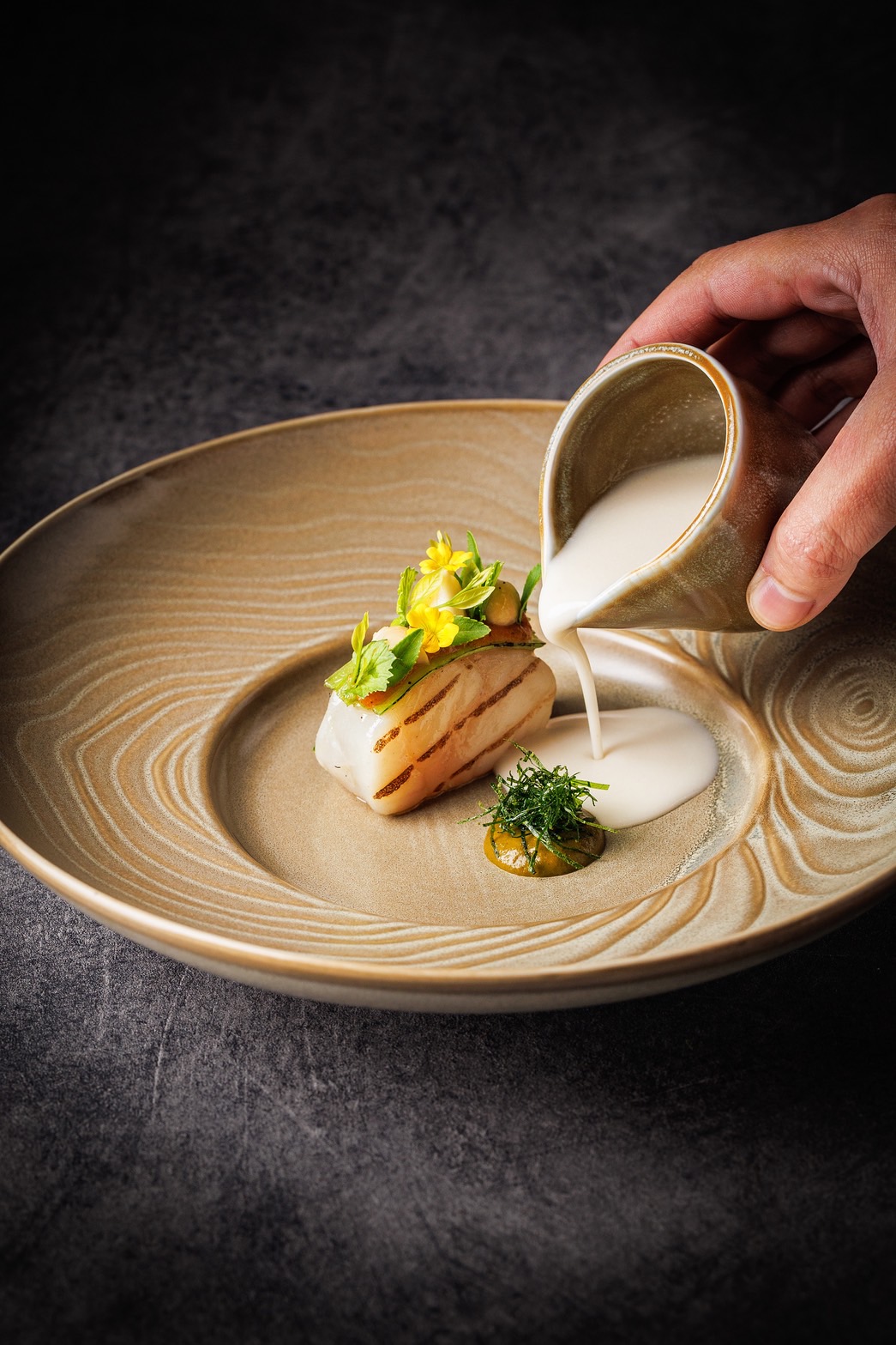 Fine Cuisine Restaurant The Full Experience 10-Course for 1 Person (Lunch & Dinner)