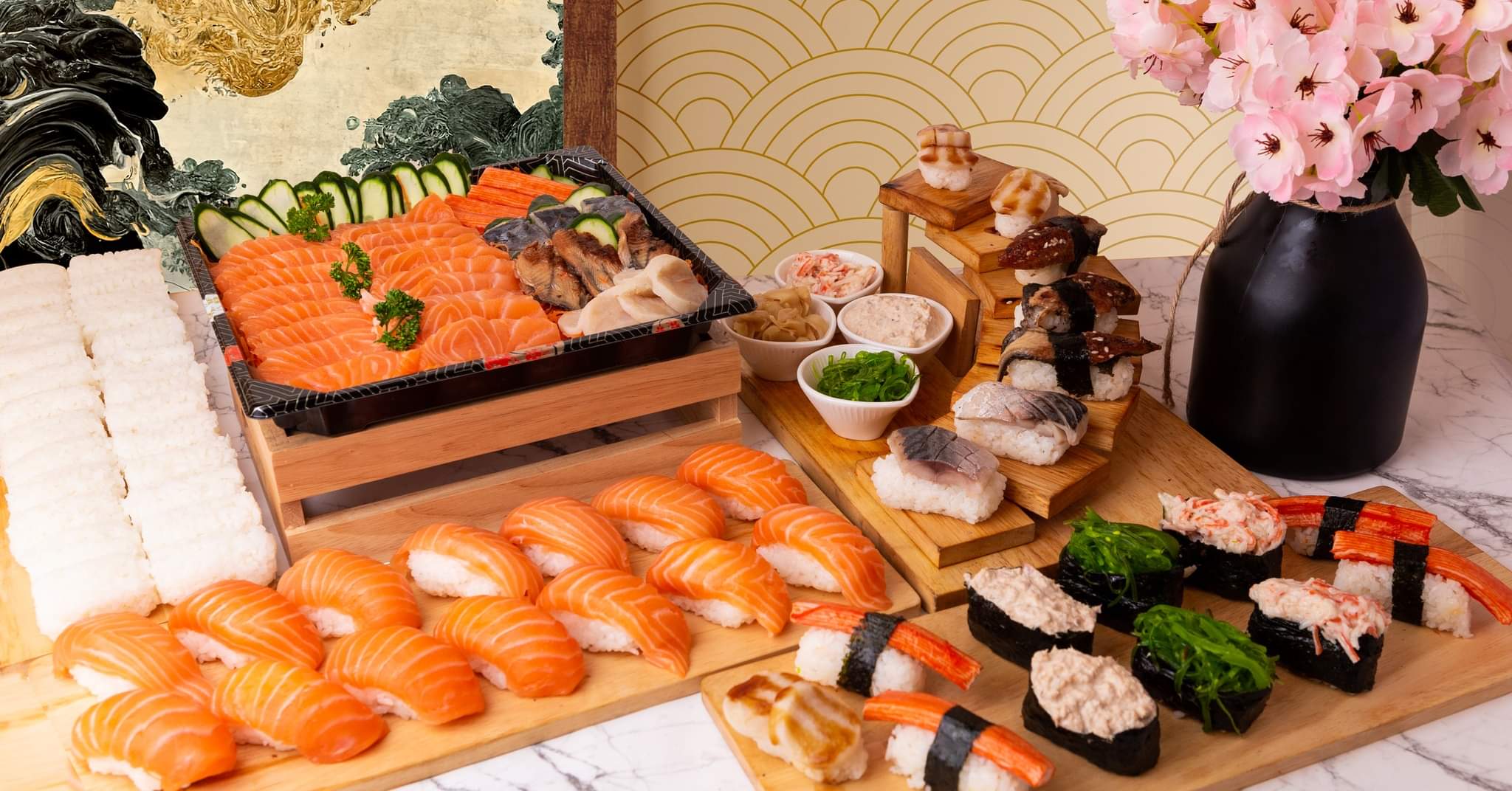 Alangkarn Sushi Rama 2 Sharing Set for 3 People