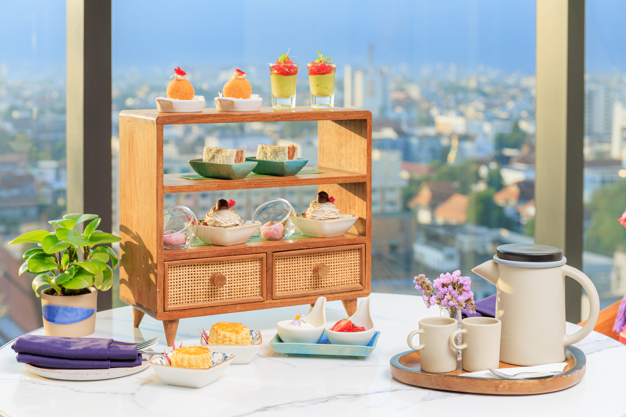 Mai Restaurant & Bar at Meliá Chiang Mai Hotel (Chiang Mai) Afternoon Tea Set for 2 People