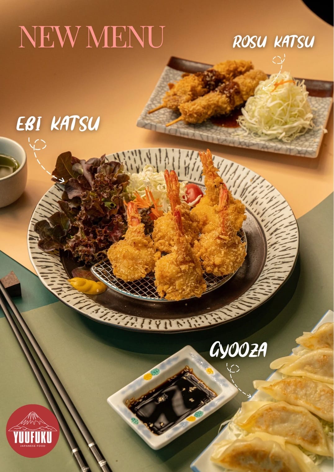 Yuufuku Japanese Food Sharing Set for 4 People
