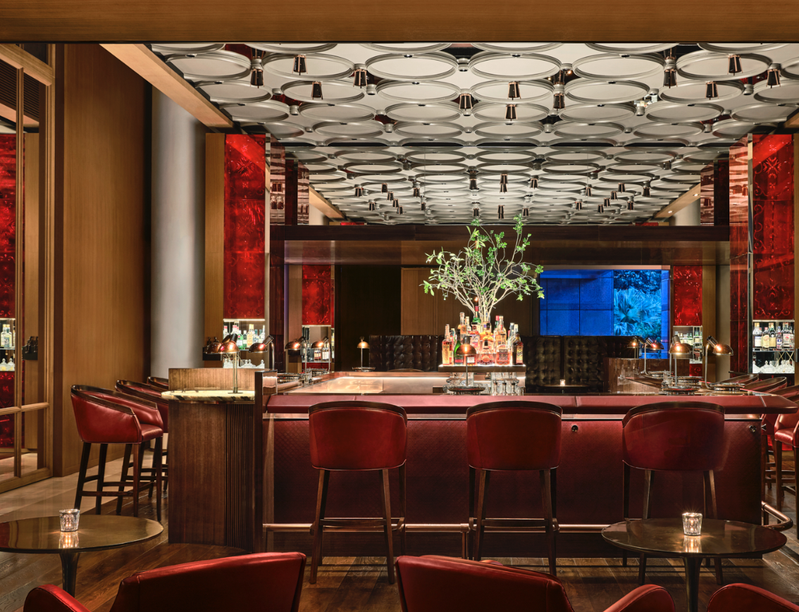 Republic Bar and Lounge At The Ritz-Carlton, Millenia Singapore Festive Afternoon Tea With A Glass of Champagne Barons de Rothschild Ritz Réserve Brut NV