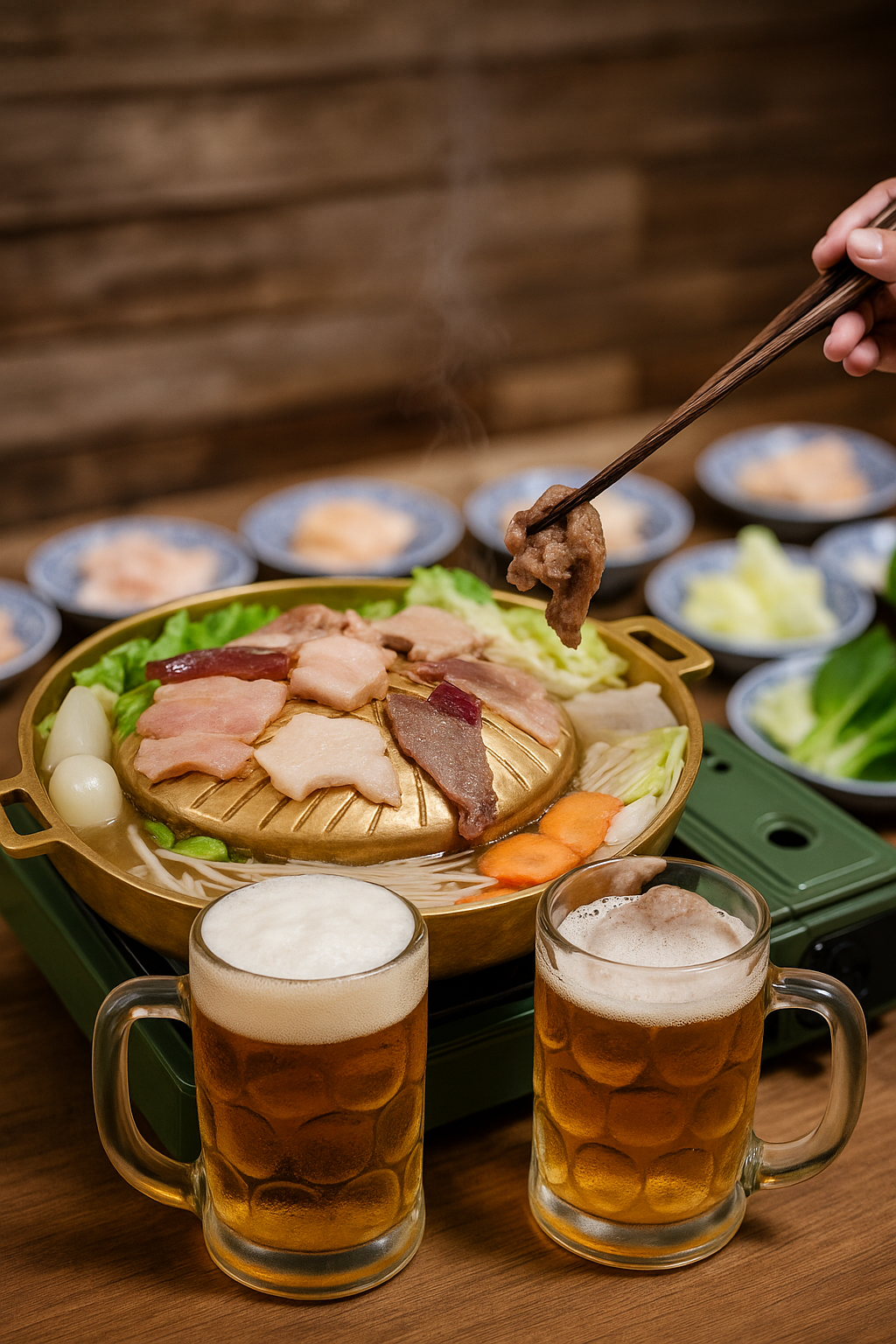 Rooftop Pool Bar @Hotel Royal Bangkok Mookrata set with 2 Glasses of Beer for 2 People 