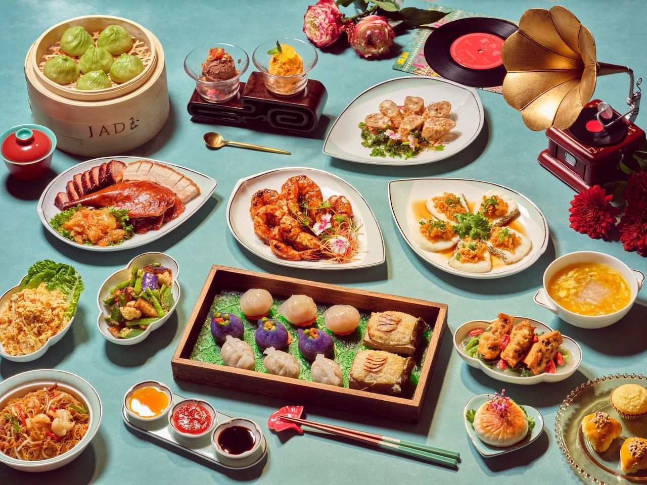 Jade At The Fullerton Hotel Singapore Sharing Set for 3 People