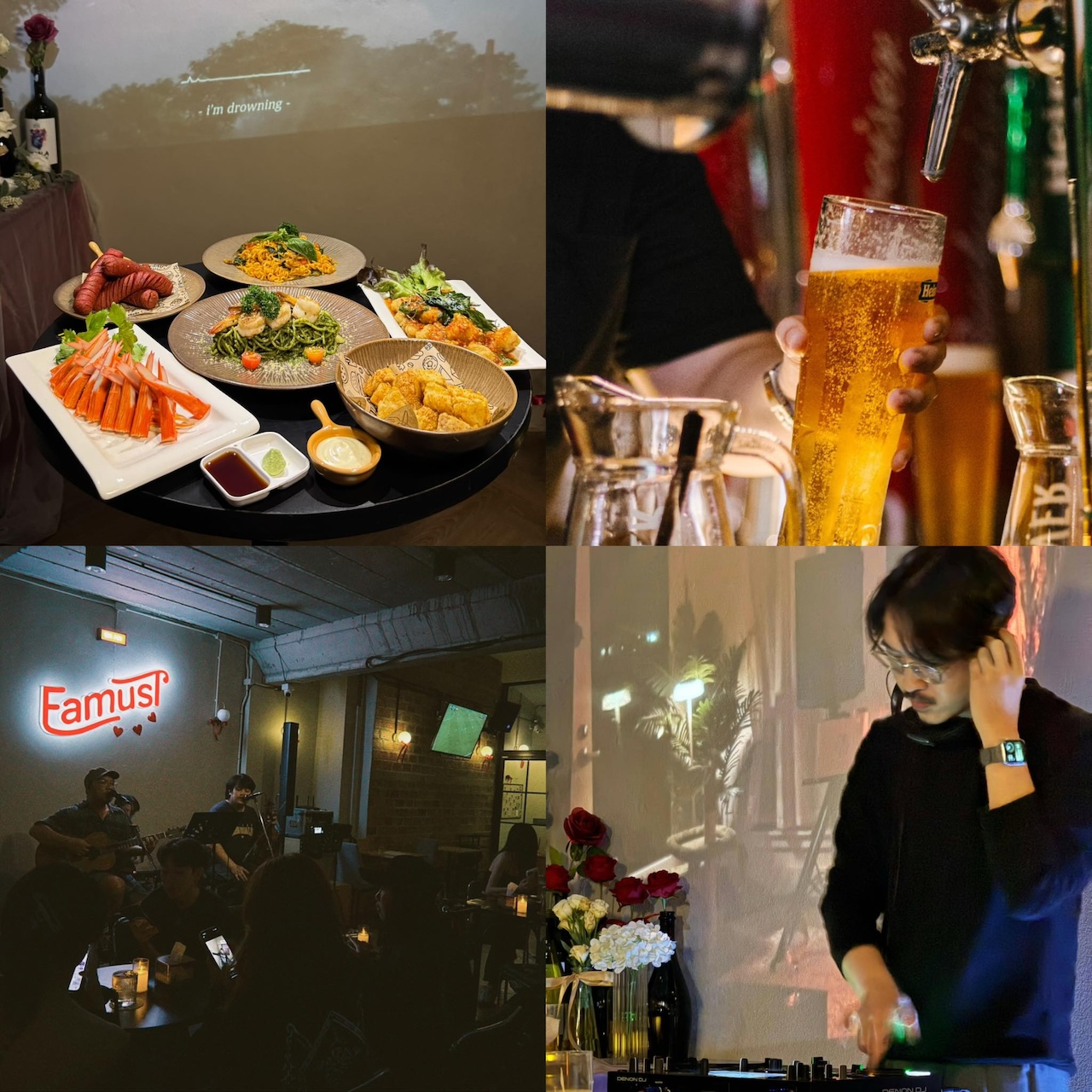 Famust.cnx (Chiang Mai) Sip & Dine for 2 People